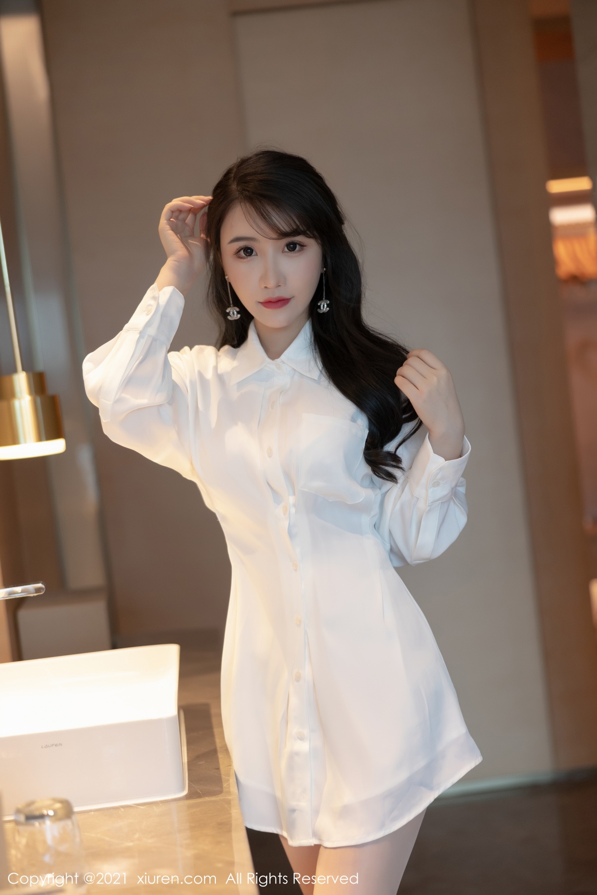 秀人 [XIUREN] 2021.09.06 Cherry绯月樱 秀人套图 第4张