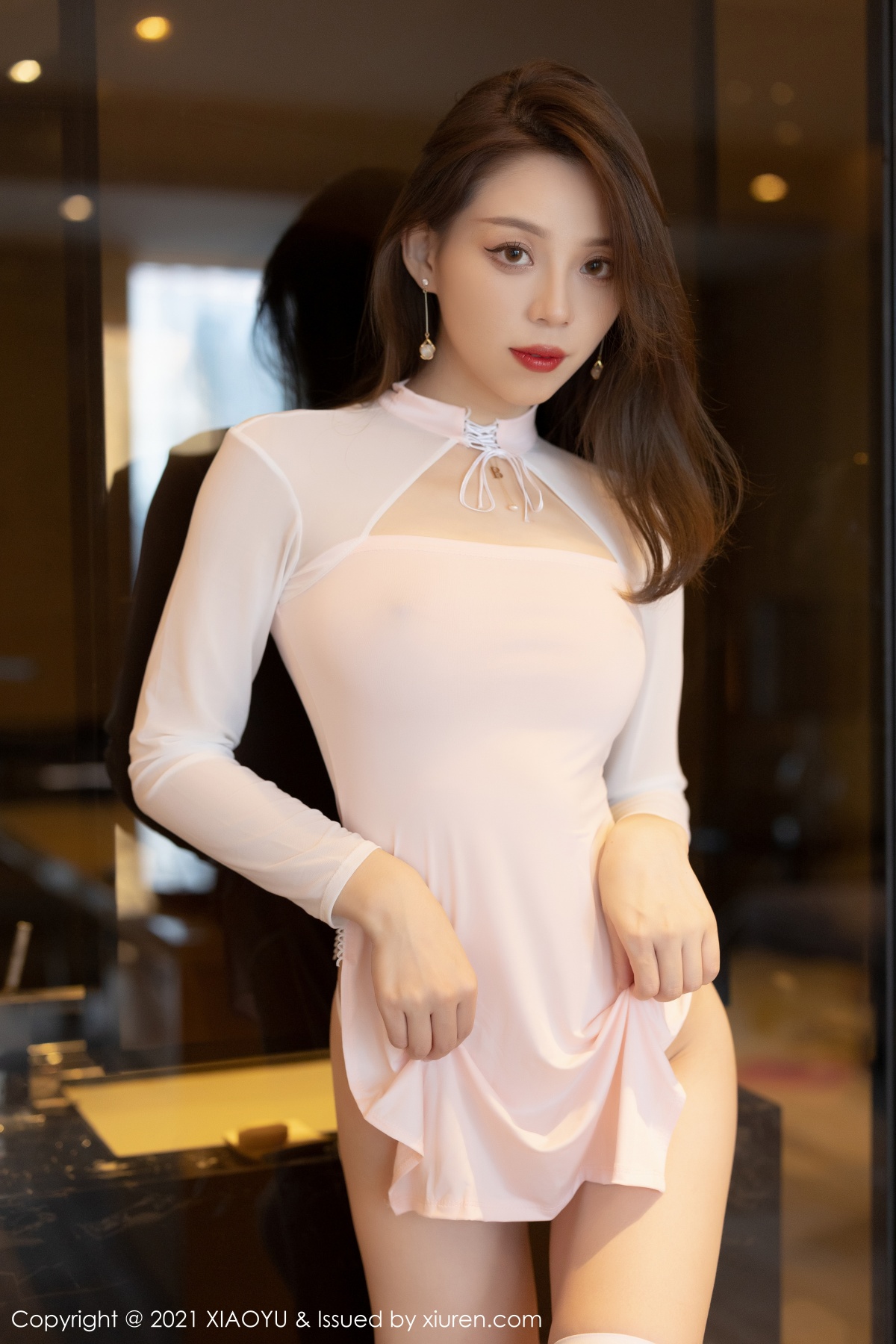 语画界 [XIAOYU] 2021.09.06 VOL.608 言沫 秀人套图 第4张