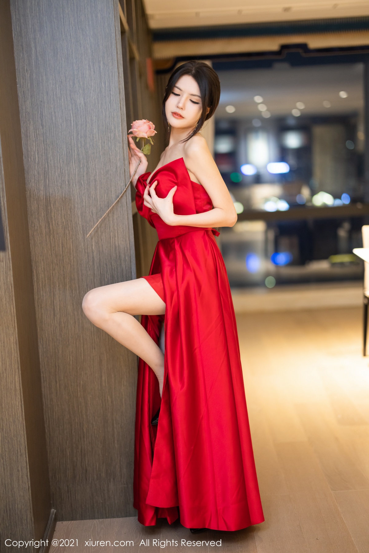 秀人 [XIUREN] 2021.10.28 媛媛酱belle 秀人套图 第3张