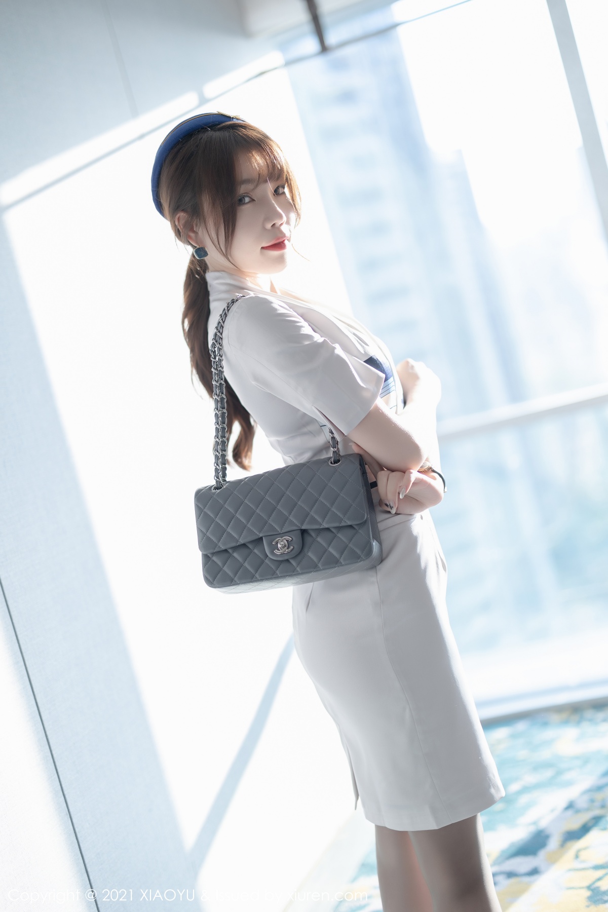 语画界 [XIAOYU] 2021.10.28 VOL.642 芝芝Booty 秀人套图 第5张