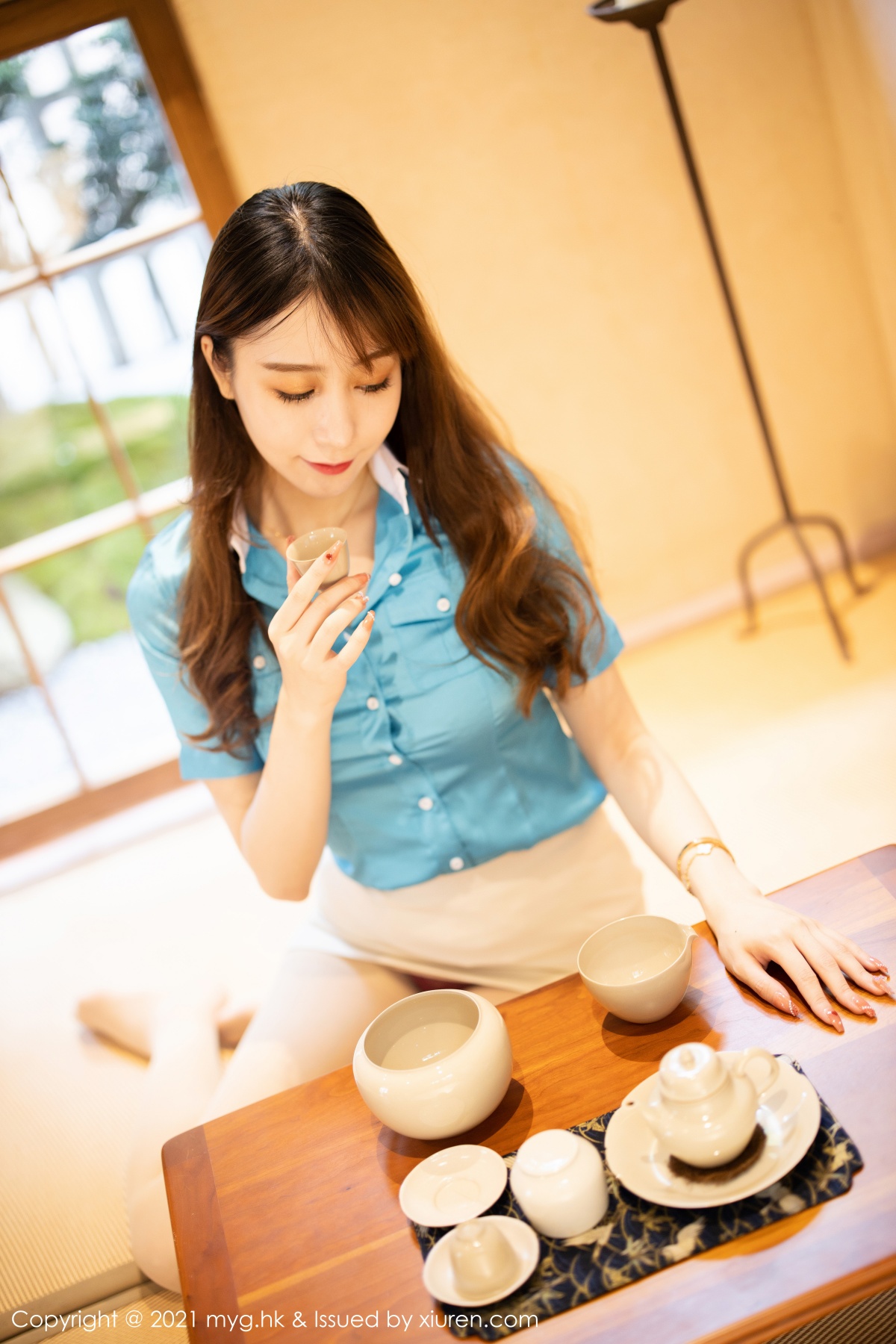 美媛馆 [MyGirl] 2021.10.20 VOL.607 水水er 秀人套图 第3张