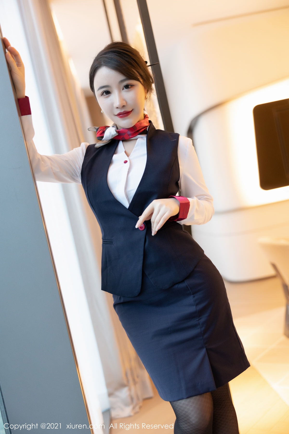 秀人 [XIUREN] 2021.10.20 Cherry绯月樱 秀人套图 第2张