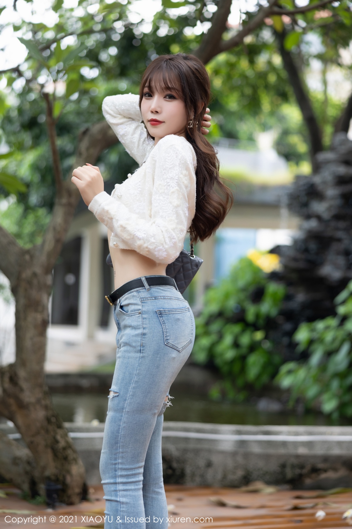 语画界 [XIAOYU] 2021.10.08 VOL.627 芝芝Booty 秀人套图 第2张
