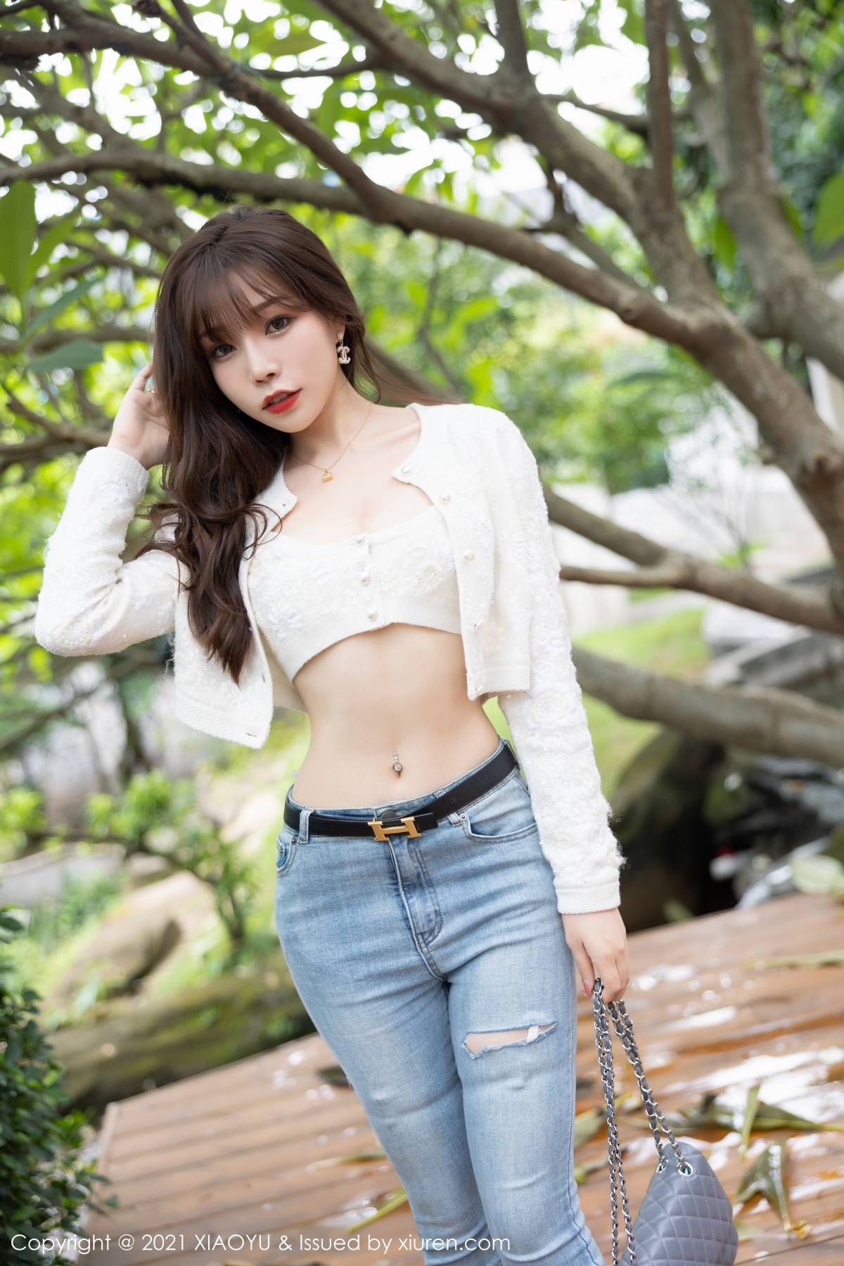 语画界 [XIAOYU] 2021.10.08 VOL.627 芝芝Booty 秀人套图 第4张