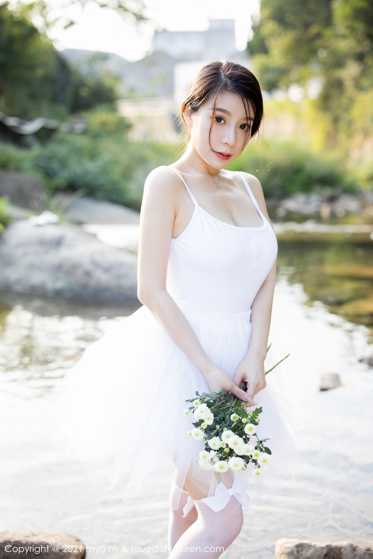 美媛馆 [MyGirl] 2021.10.11 VOL.601 vetiver嘉宝贝儿 秀人套图 第5张