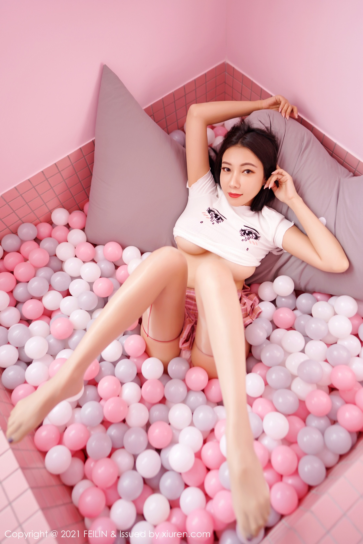 嗲囡囡 [FEILIN] 2021.10.08 VOL.416 果儿Victoria 秀人套图 第5张