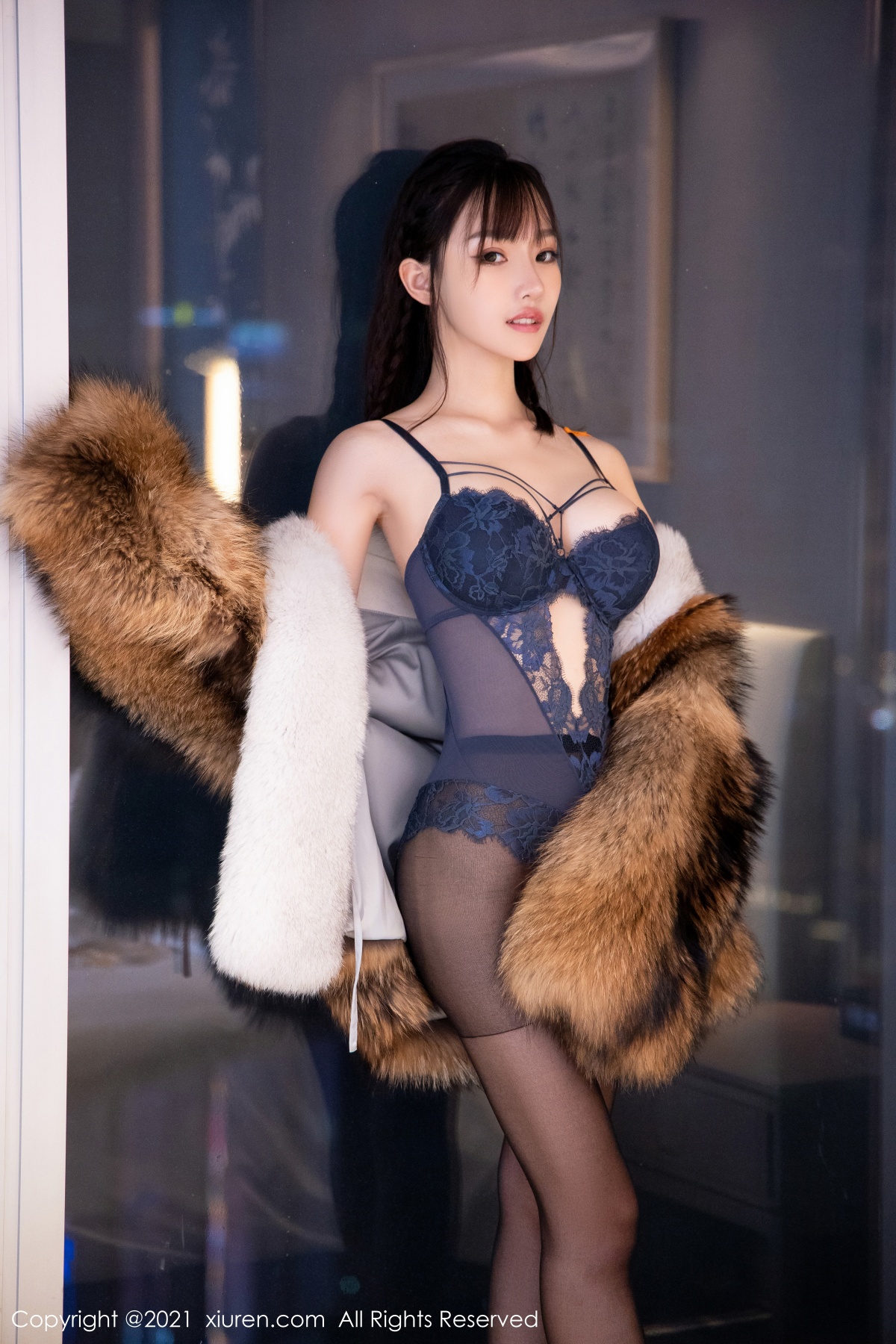 秀人 [XIUREN] 2021009.08 西门小玉 秀人套图 第5张