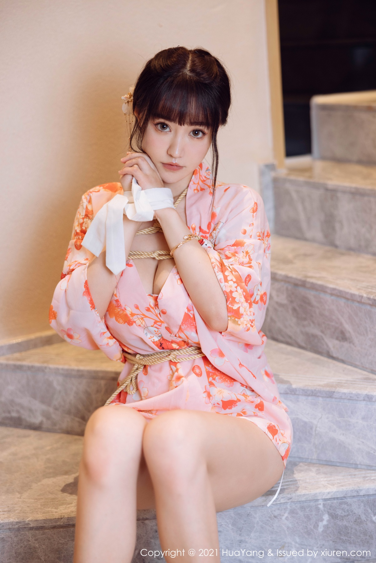 花漾show [HuaYang] 2021.11.12 VOL.463 朱可儿Flower 秀人套图 第2张