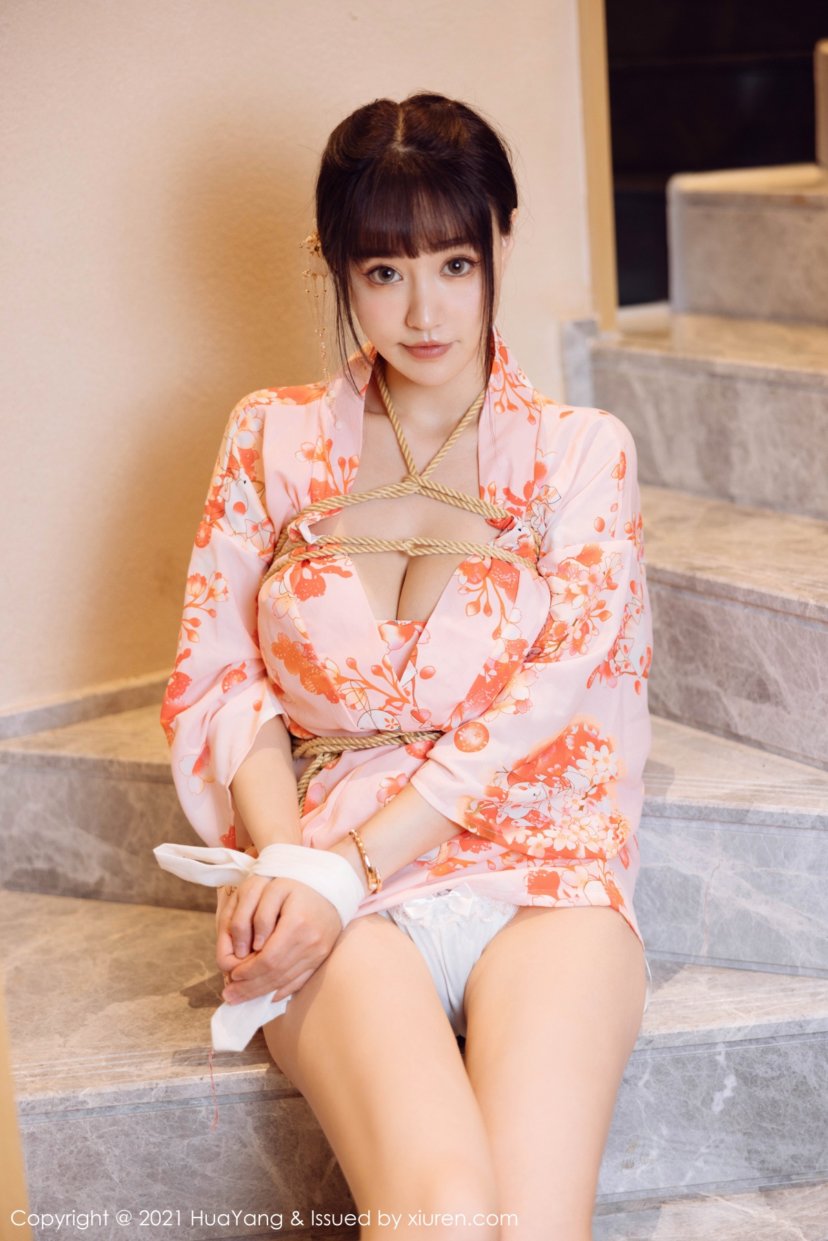 花漾show [HuaYang] 2021.11.12 VOL.463 朱可儿Flower 秀人套图 第4张