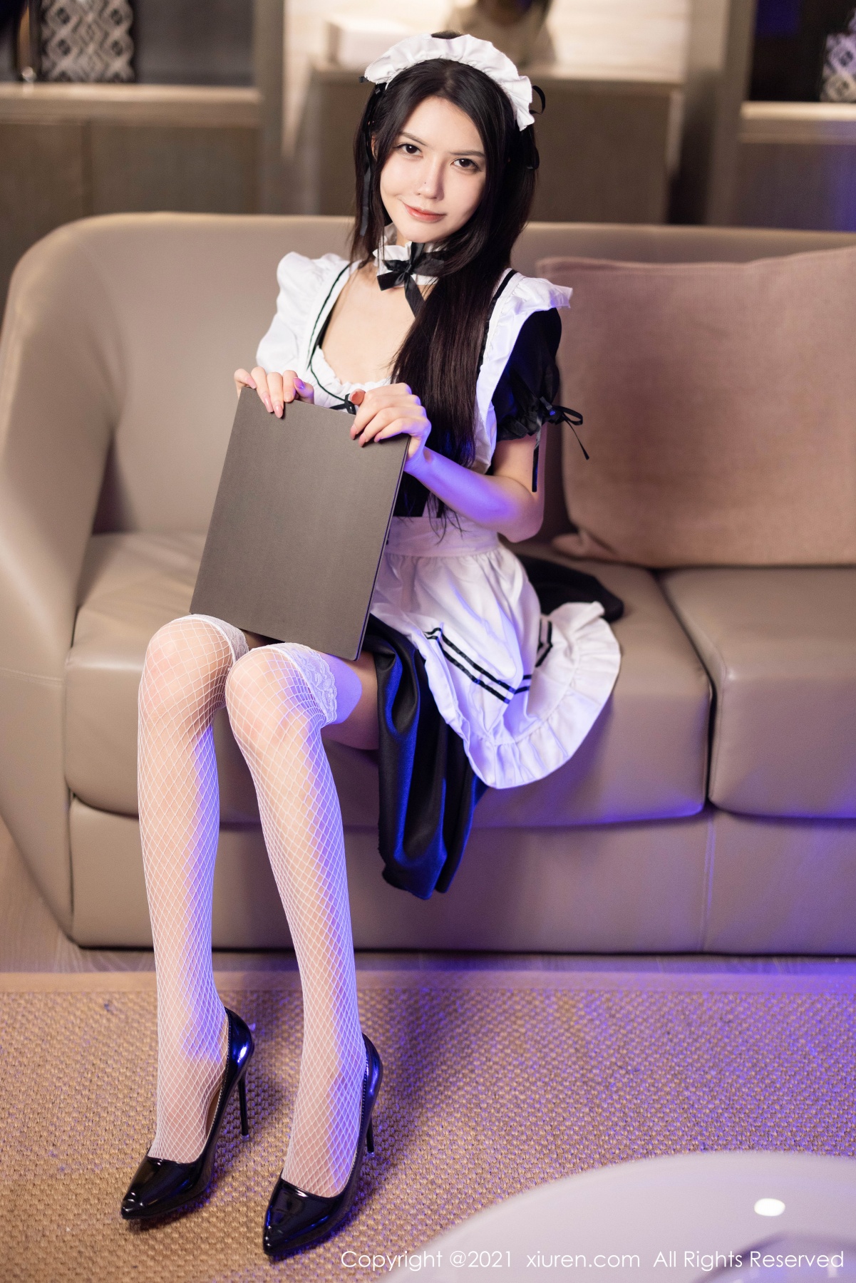 秀人 [XIUREN] 2021.11.08 媛媛酱belle 秀人套图 第2张
