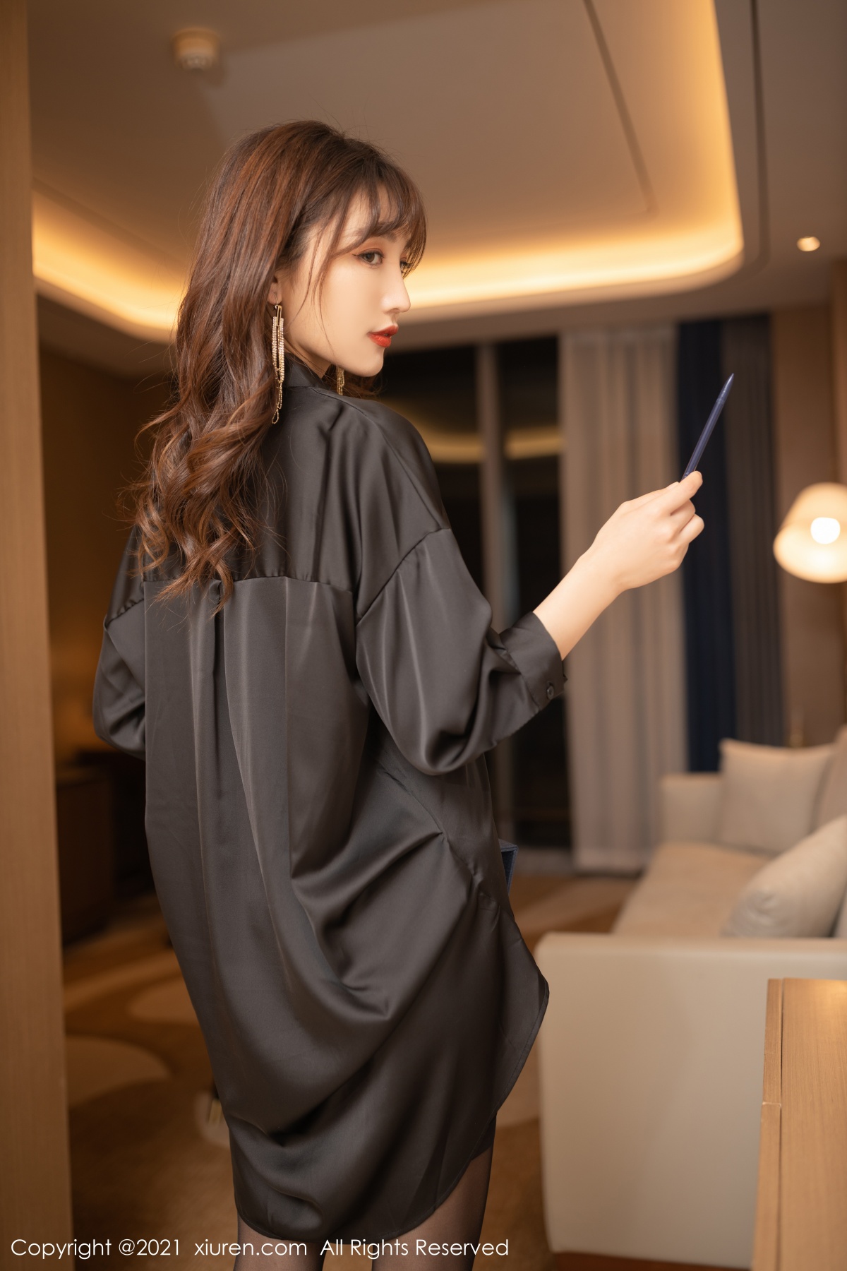 秀人 [XIUREN] 2021.12.28 陆萱萱 秀人套图 第4张