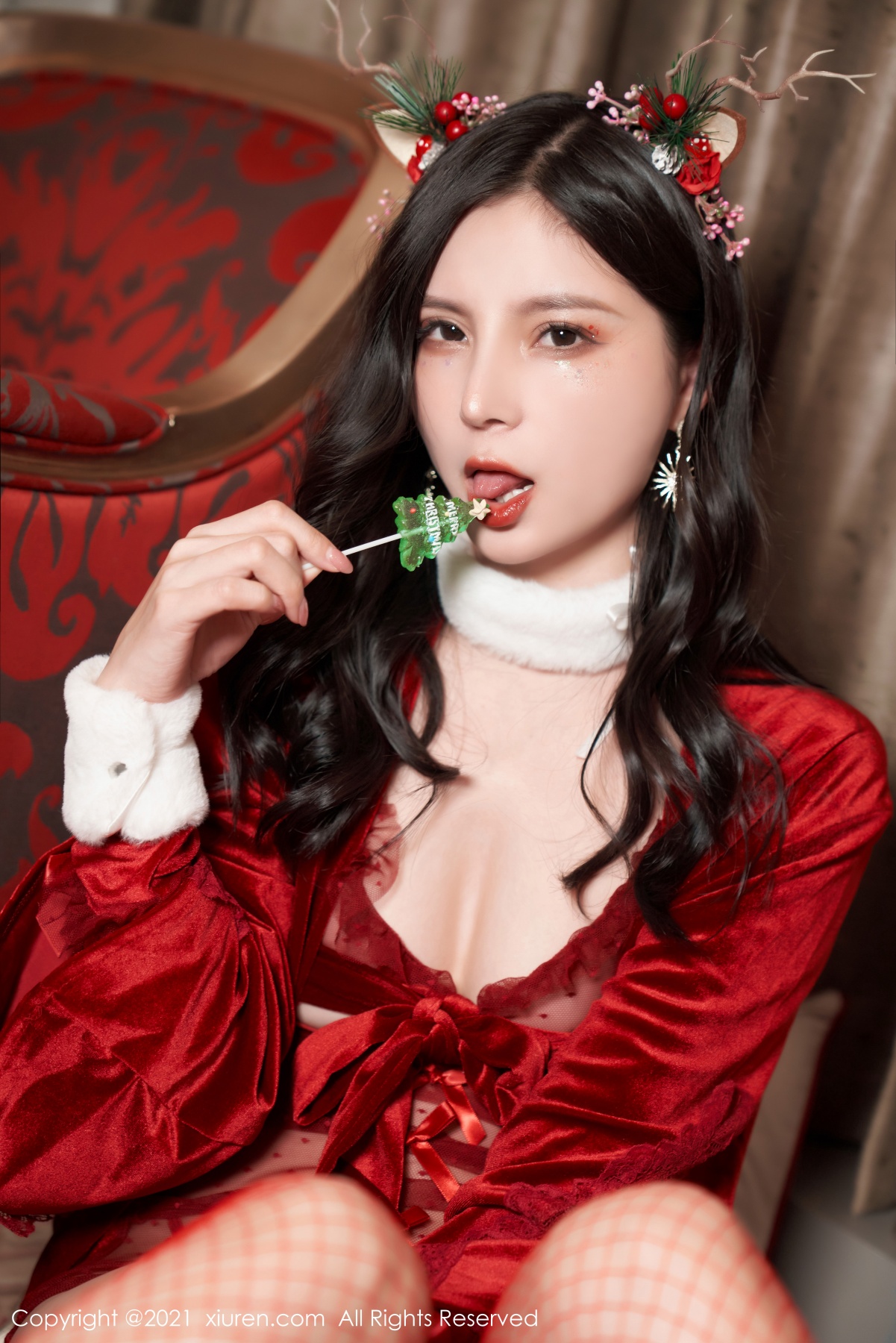 秀人 [XIUREN] 2021.12.23 小蛮妖Yummy 秀人套图 第3张