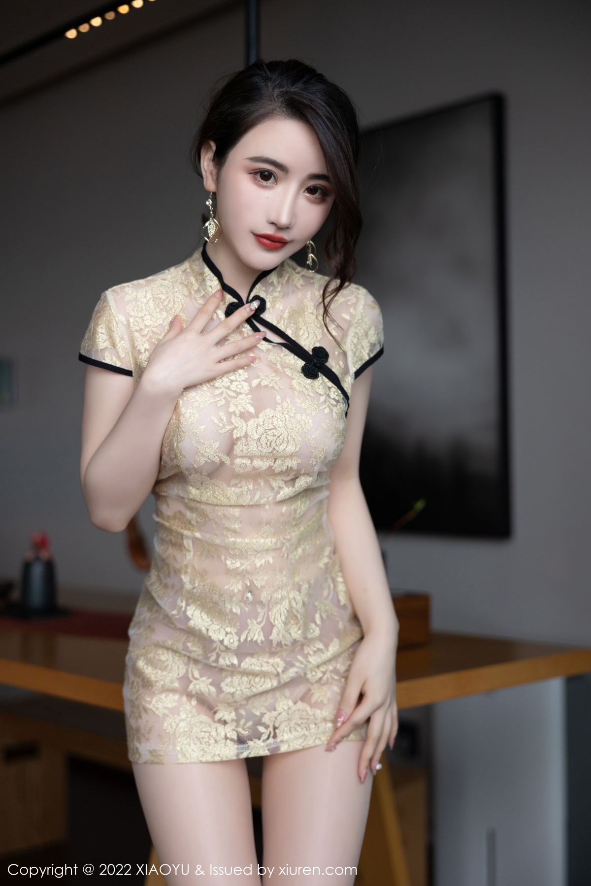 语画界 [XIAOYU] 2022.02.09 VOL.712 Cherry绯月樱 秀人套图 第5张