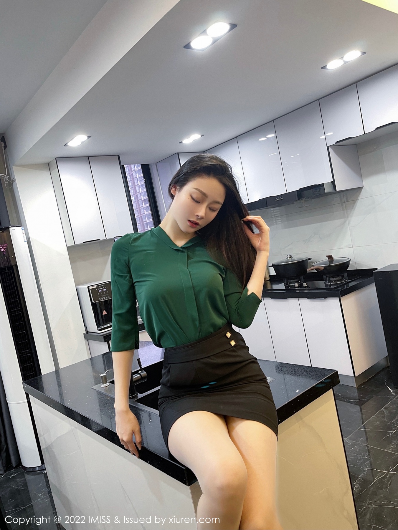 爱蜜社 [IMISS] 2022.02.10 VOL.662 逗逗doudou 秀人套图 第2张