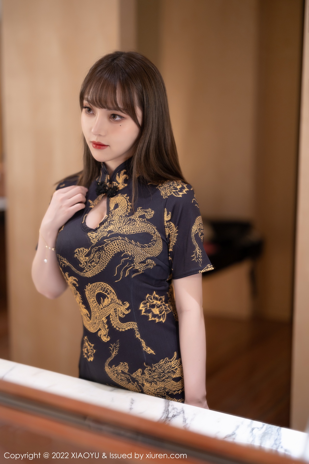 语画界 [XIAOYU] 2022.01.28 VOL.707 豆瓣酱 秀人套图 第4张