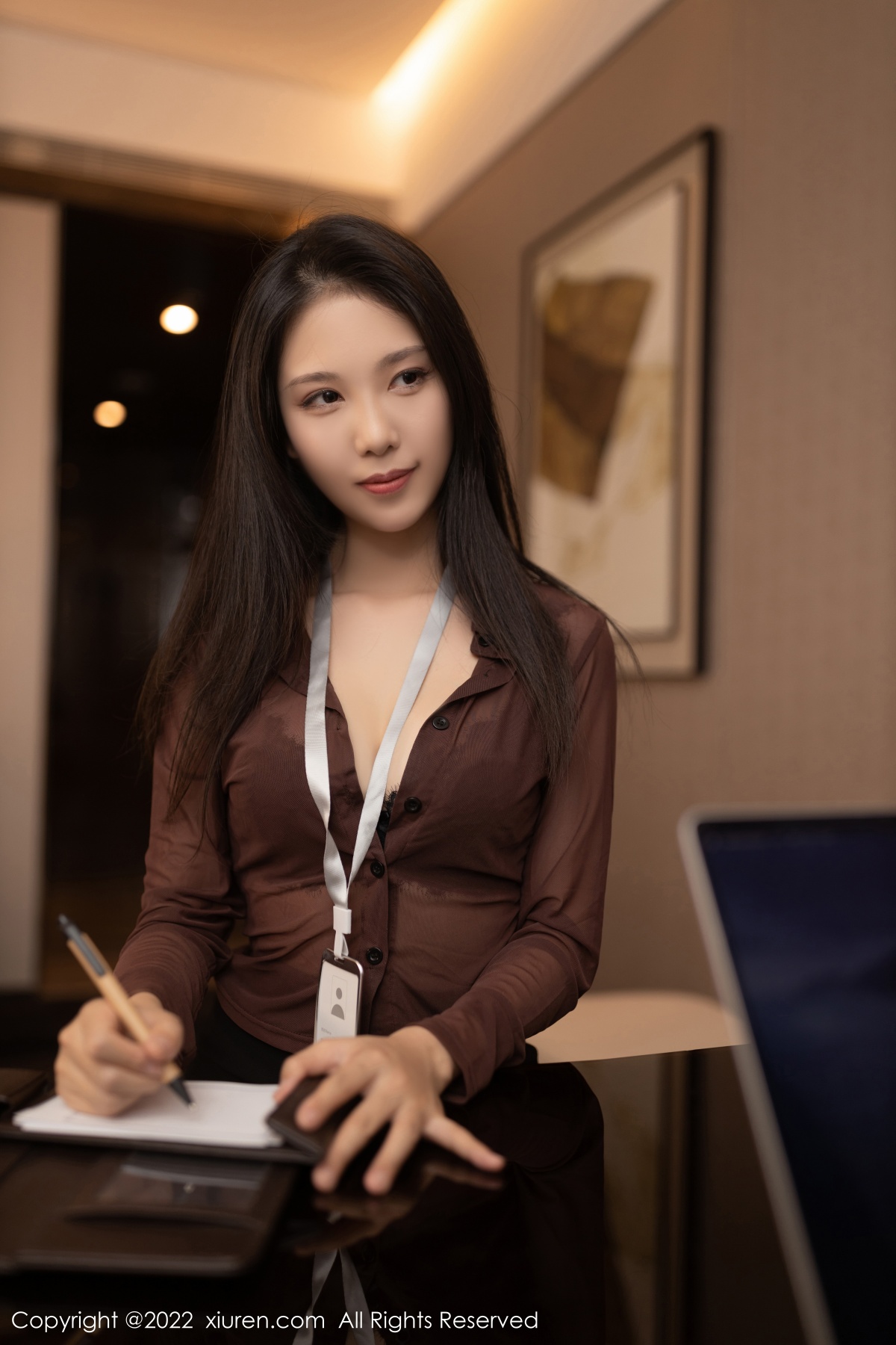 秀人 [XIUREN] 2022.01.18 抖娘利世 秀人套图 第3张