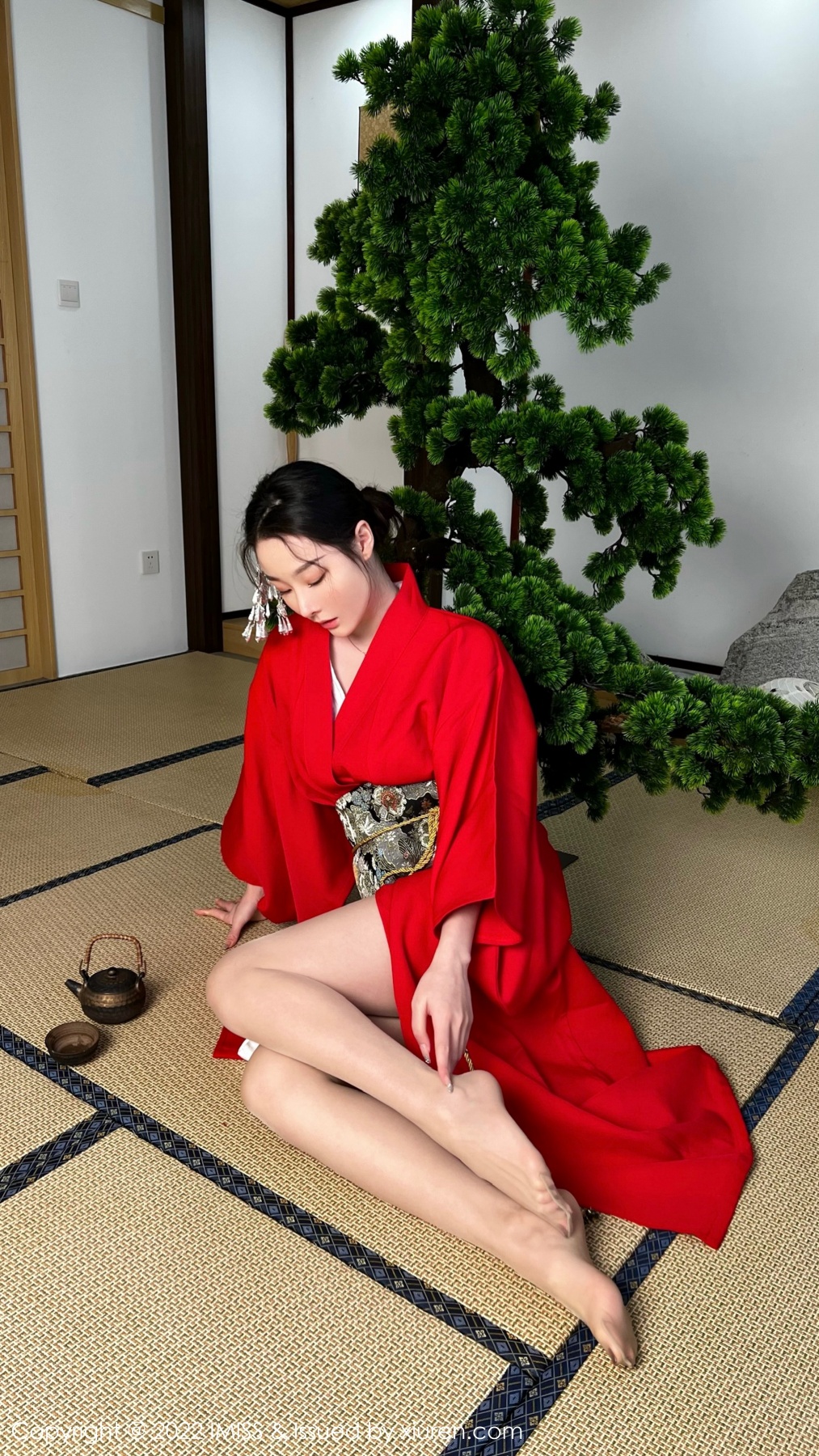 爱蜜社 [IMISS] 2022.03.08 VOL.669 逗逗doudou 秀人套图 第4张