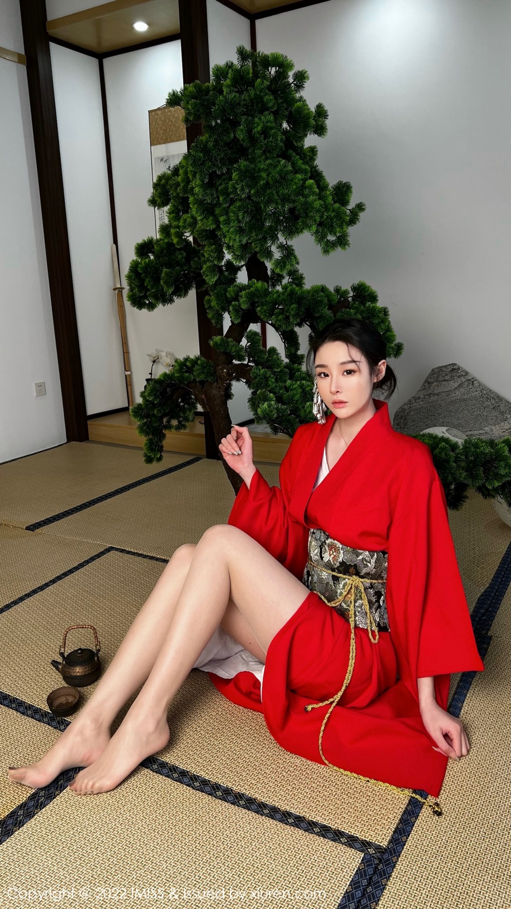 爱蜜社 [IMISS] 2022.03.08 VOL.669 逗逗doudou 秀人套图 第5张