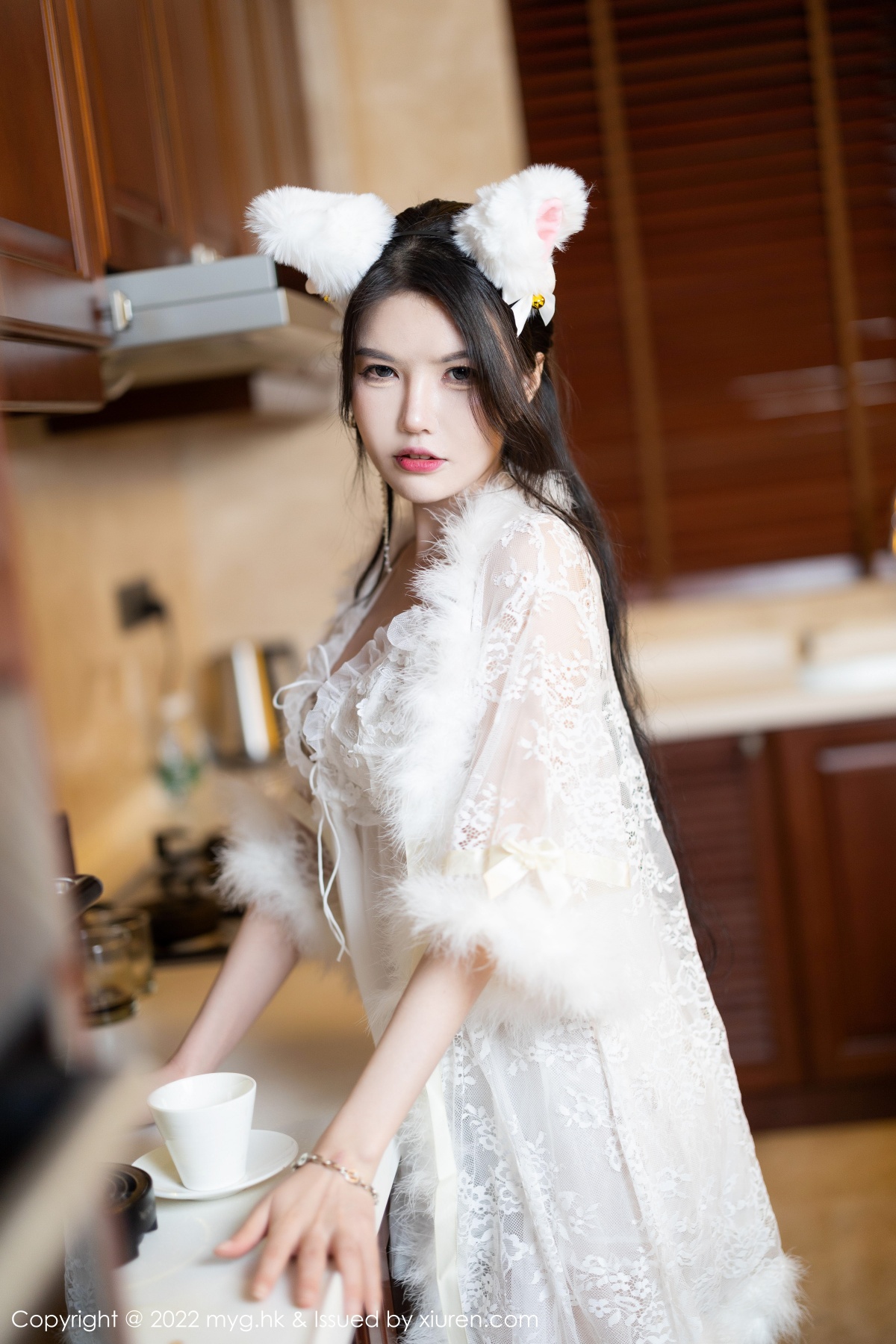 美媛馆 [MyGirl] 2022.02.17 VOL.627 媛媛酱belle 秀人套图 第3张
