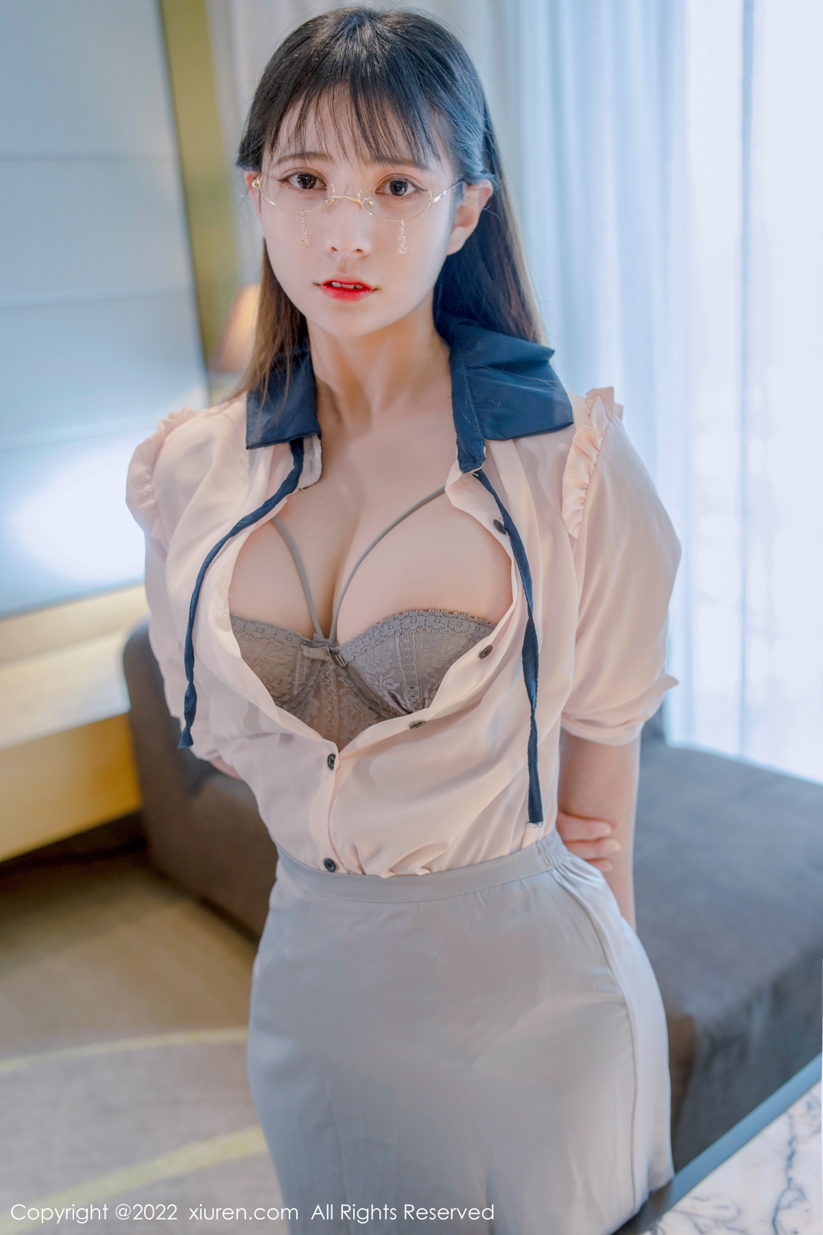 秀人 [XIUREN] 2022.04.01 久久Aimee 秀人套图 第4张