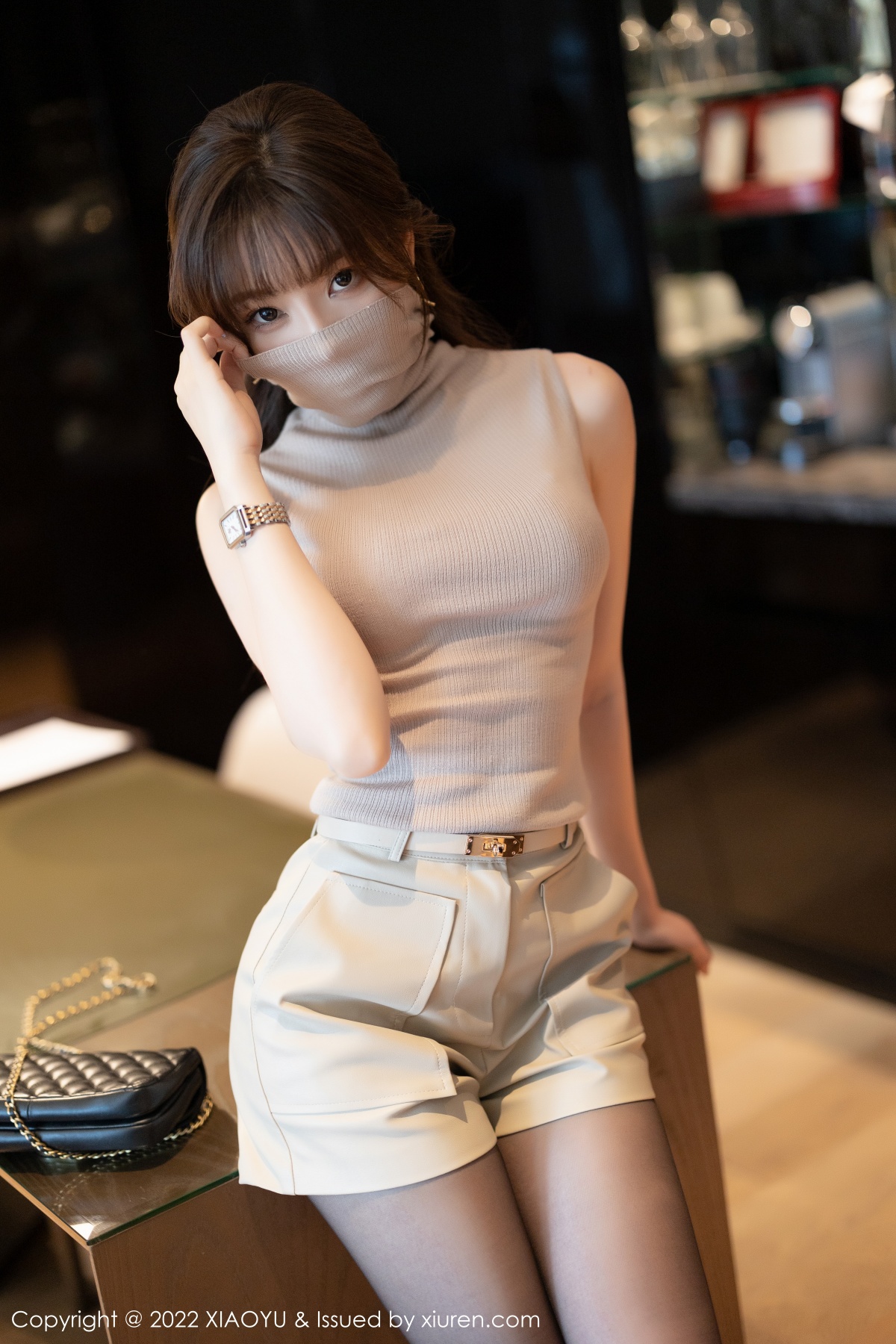 语画界 [XIAOYU] 2022.06.28 VOL.808 芝芝Booty 秀人套图 第3张