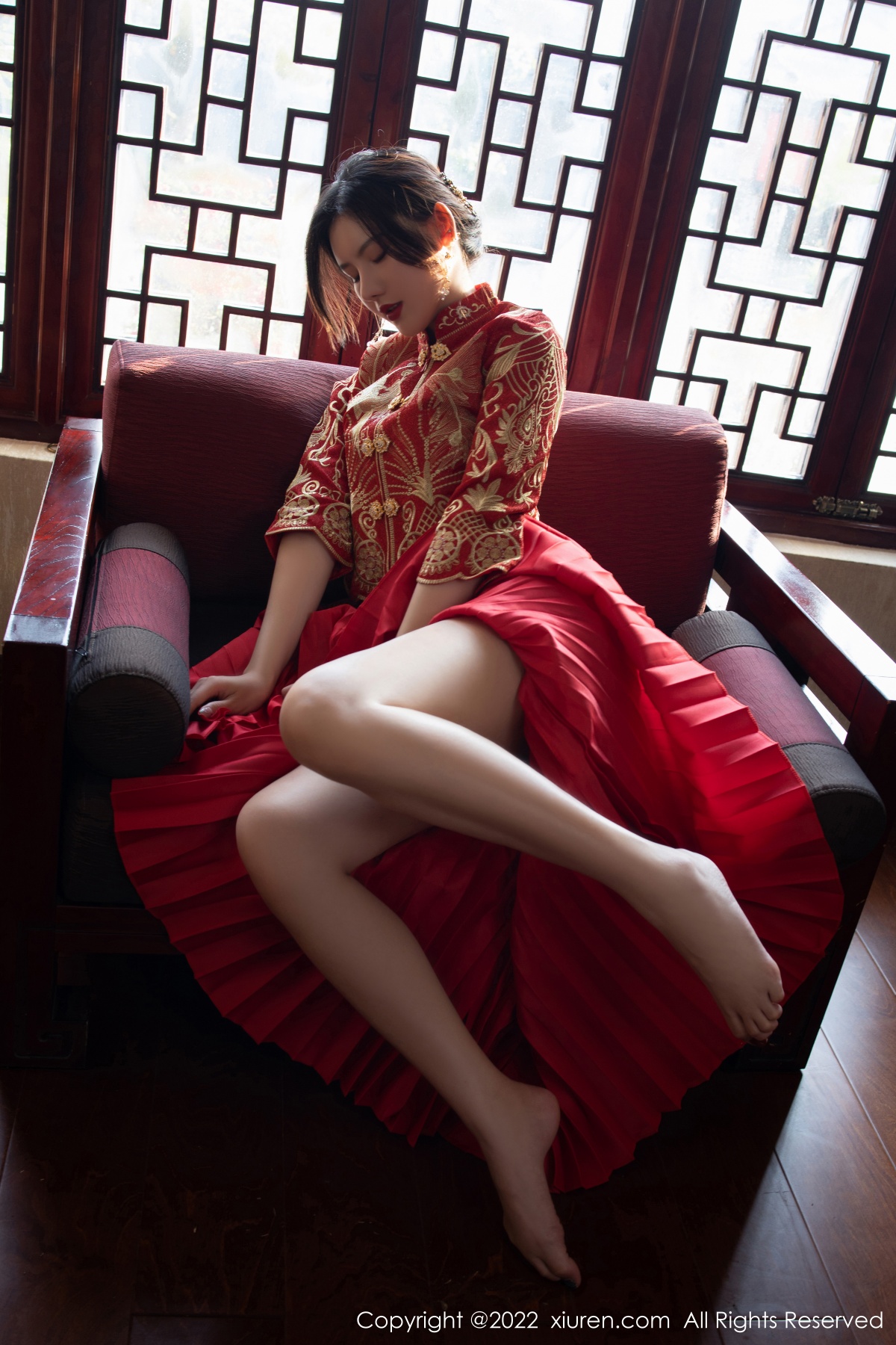 秀人 [XIUREN] 2022.07.22 就是阿朱啊 秀人套图 第3张