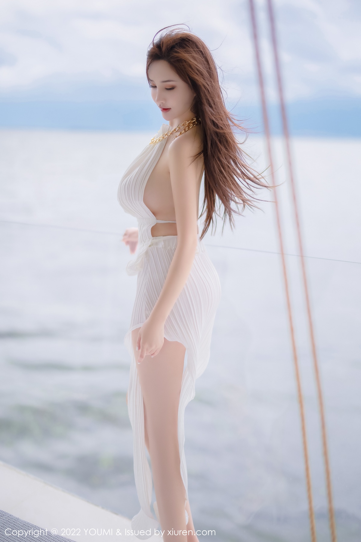 尤蜜荟 [YOUMI] 2022.10.14 VOL.853 奶瓶土肥圆矮挫丑黑穷 秀人套图 第2张
