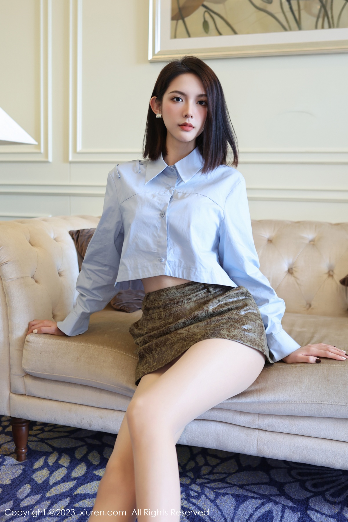 秀人 [XIUREN] 2023.04.21 乔一一 秀人套图 第3张