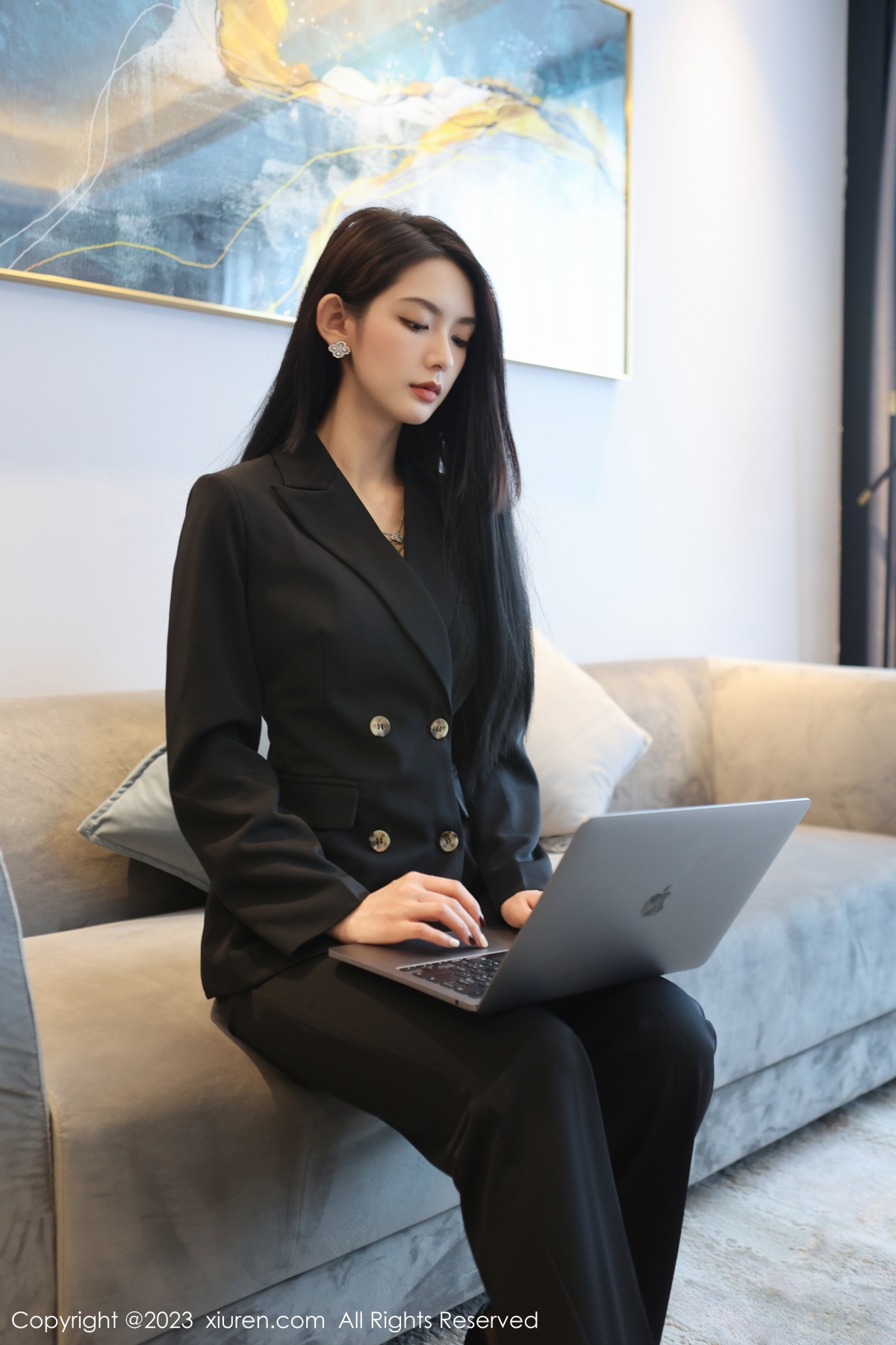 秀人 [XIUREN] 2023.04.14 乔一一 秀人套图 第3张