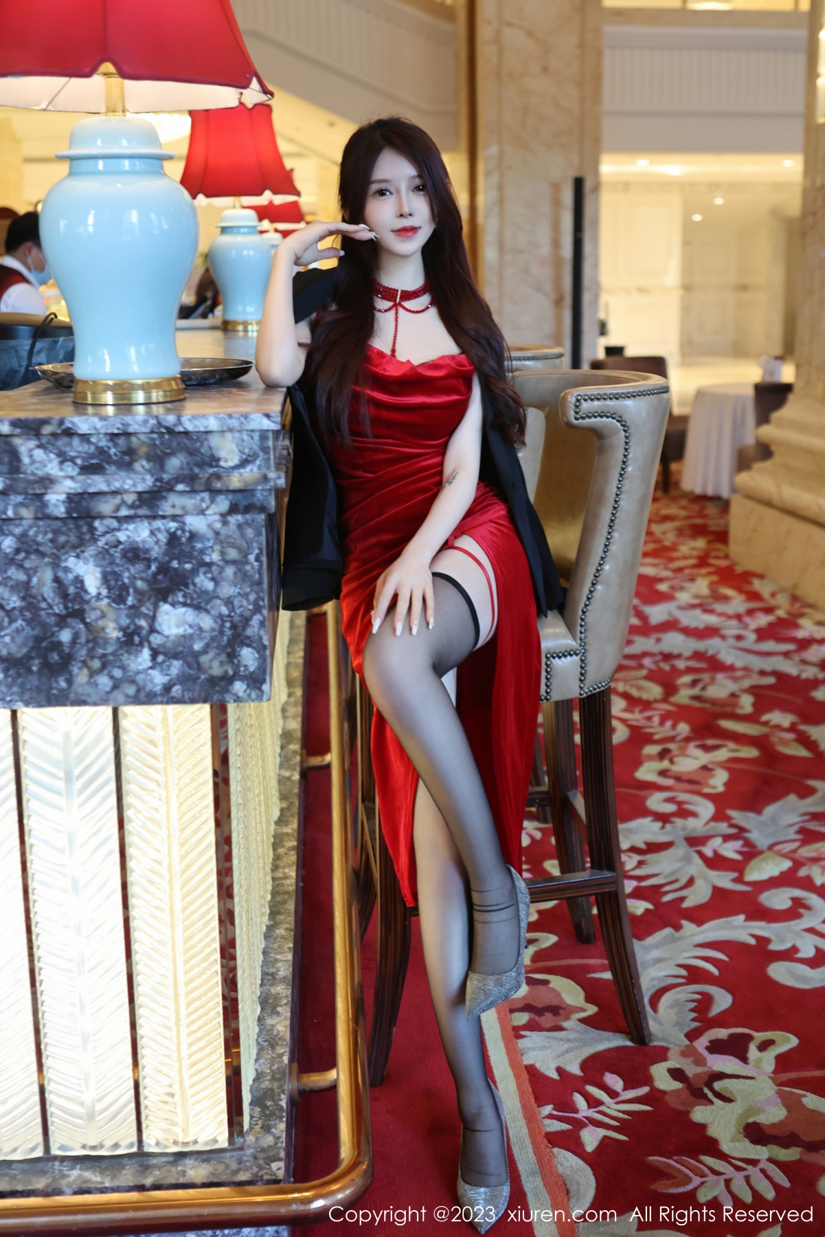 秀人 [XIUREN] 2023.03.23 玉兔miki 秀人套图 第3张