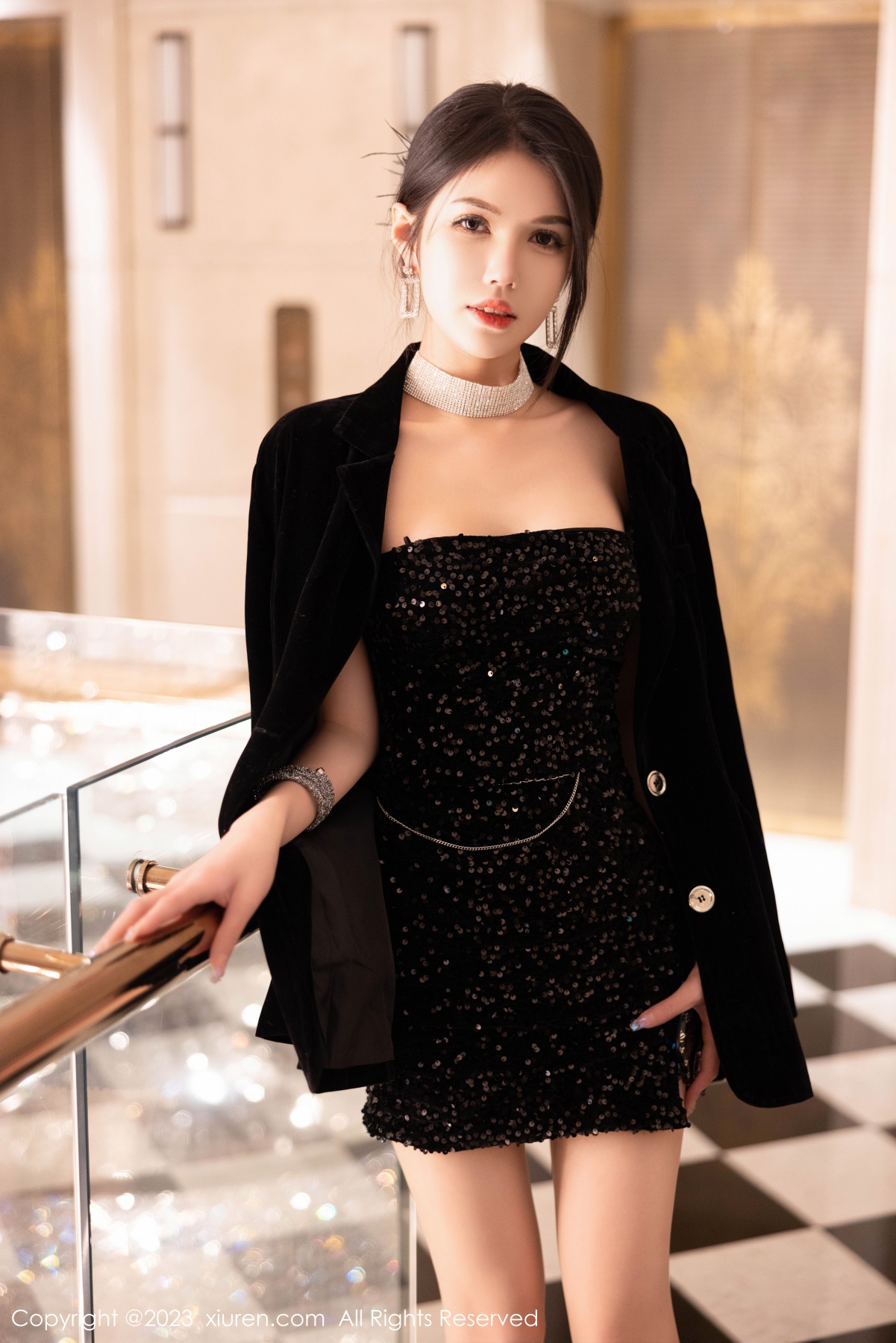 秀人 [XIUREN] 2023.02.28 媛媛酱belle 秀人套图 第3张