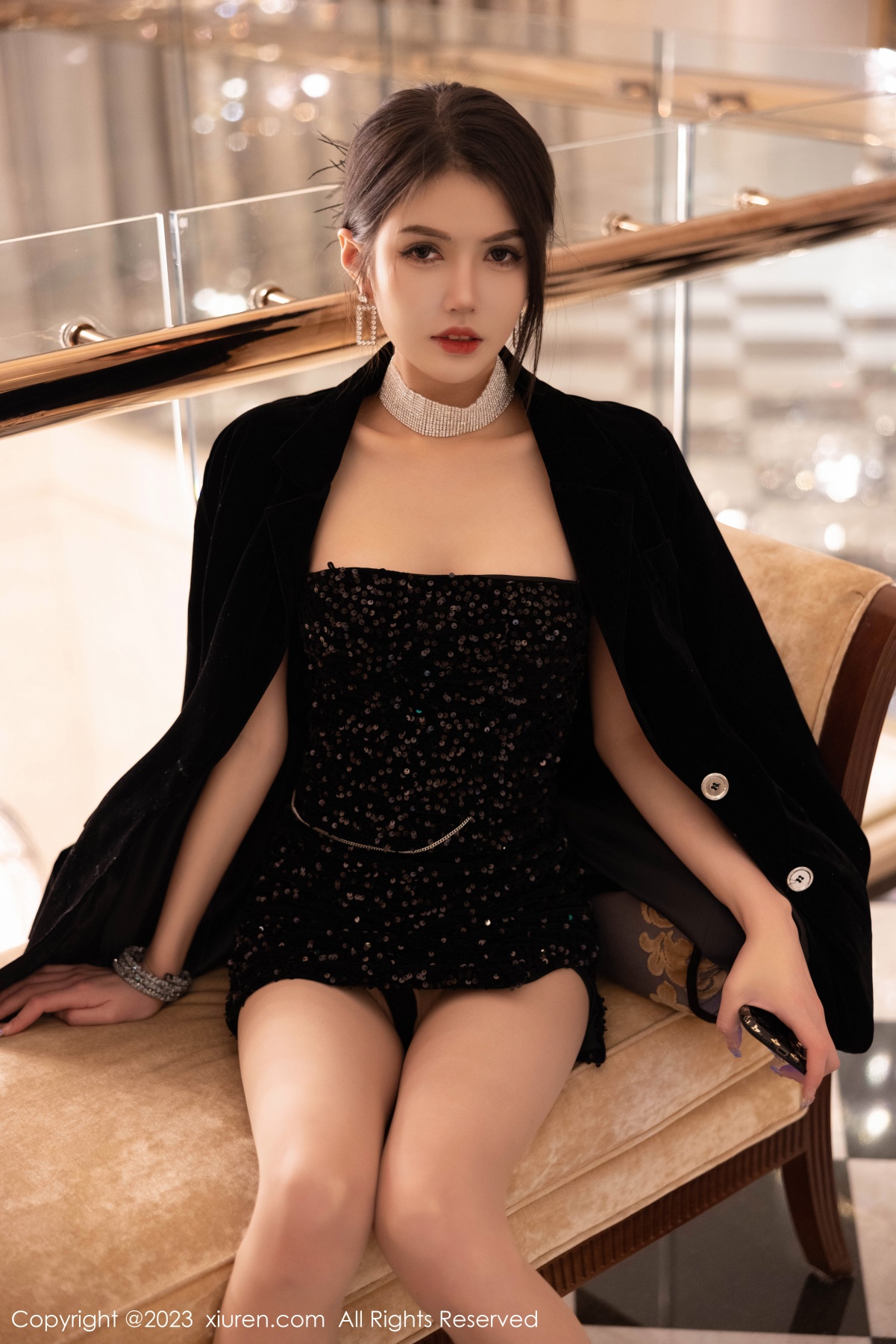 秀人 [XIUREN] 2023.02.28 媛媛酱belle 秀人套图 第4张