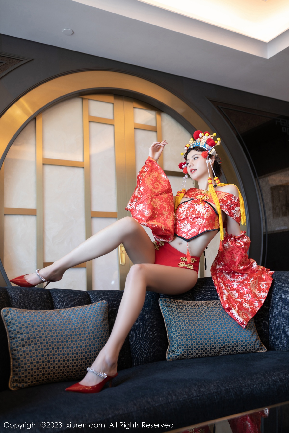秀人 [XIUREN] 2023.02.22 就是阿朱啊 秀人套图 第2张