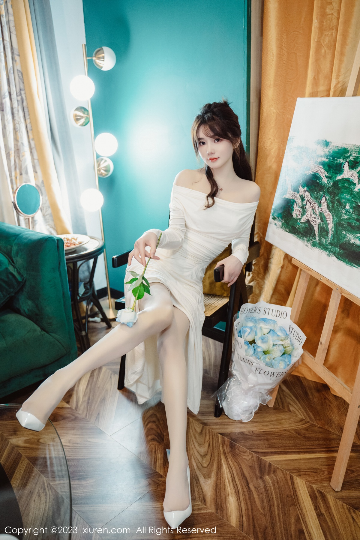 秀人 [XIUREN] 2023.01.29 婠婠么 秀人套图 第4张