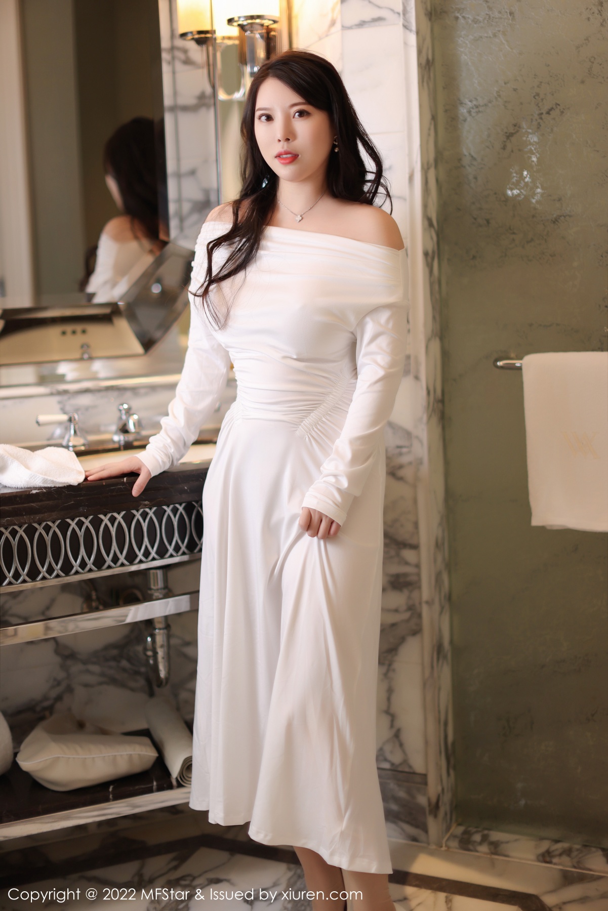 模范学院 [MFStar] 2022.12.28 VOL.576 白茹雪 秀人套图 第3张