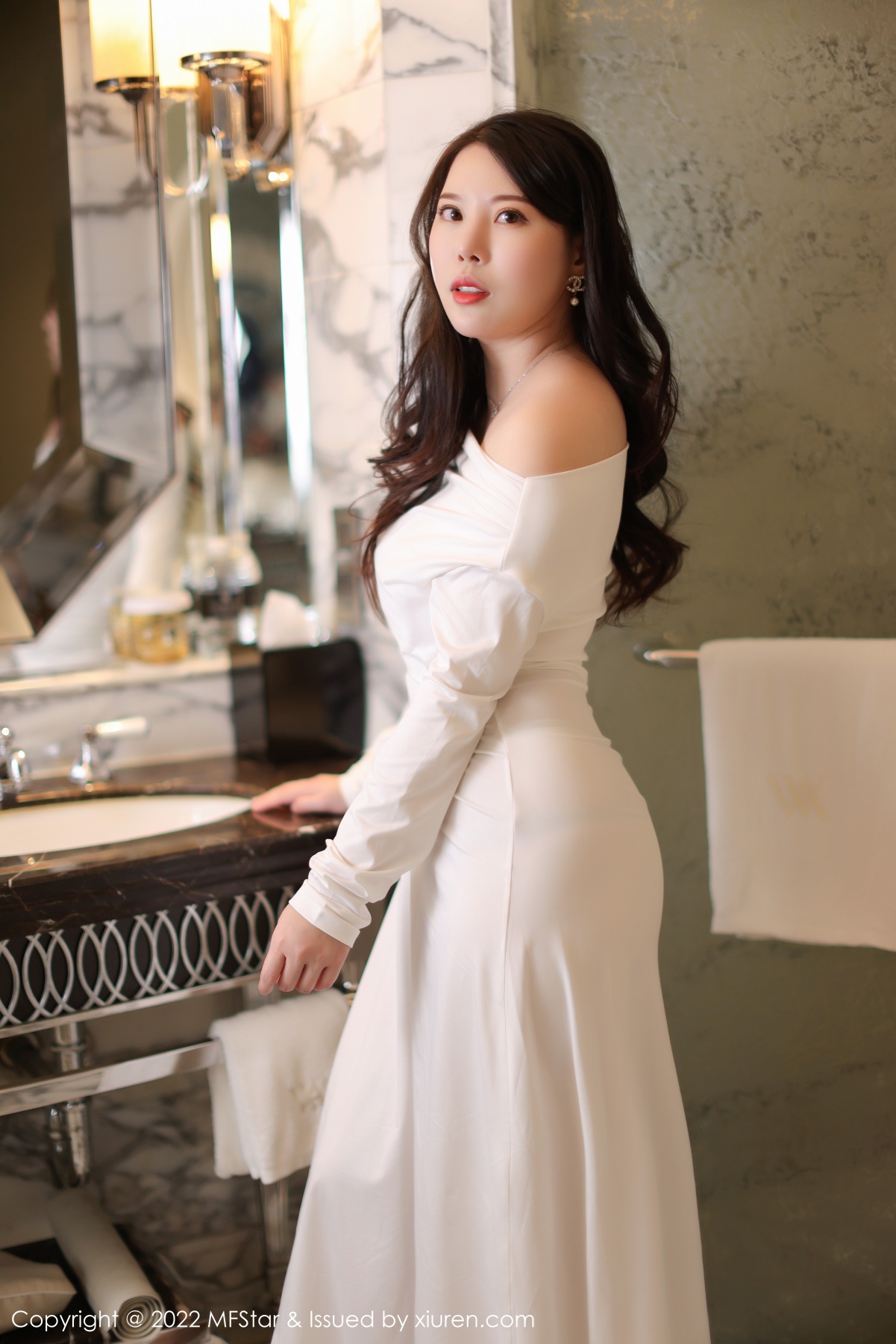 模范学院 [MFStar] 2022.12.28 VOL.576 白茹雪 秀人套图 第5张
