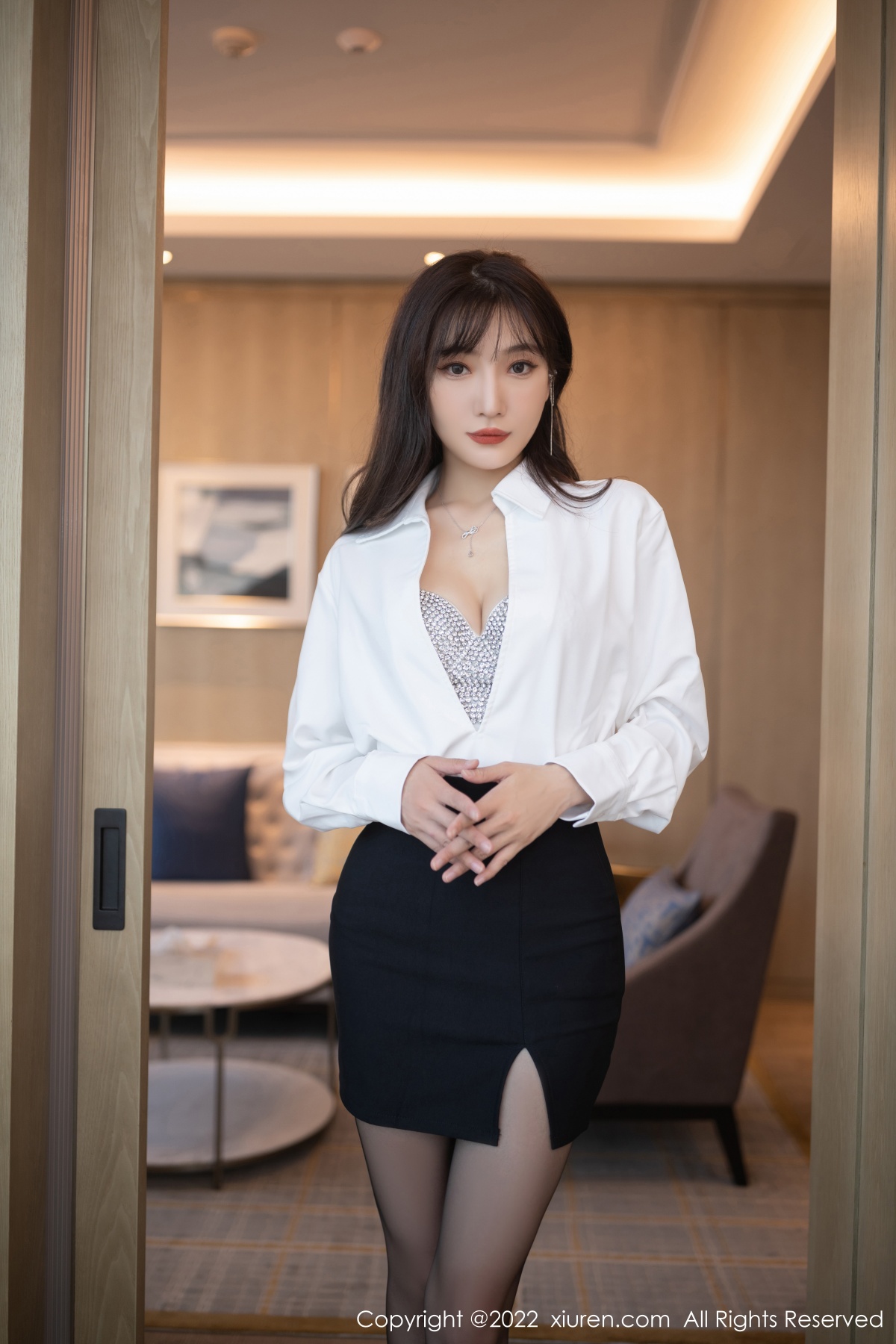 秀人 [XIUREN] 2022.12.01 陆萱萱 秀人套图 第3张