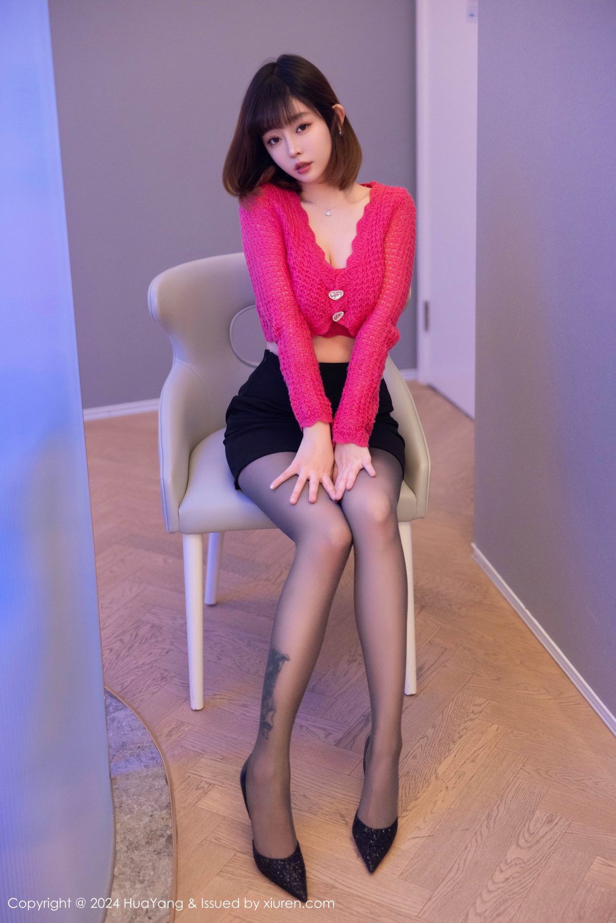 花漾show [HuaYang] 2024.04.19 VOL.576 王雨纯 秀人套图 第4张