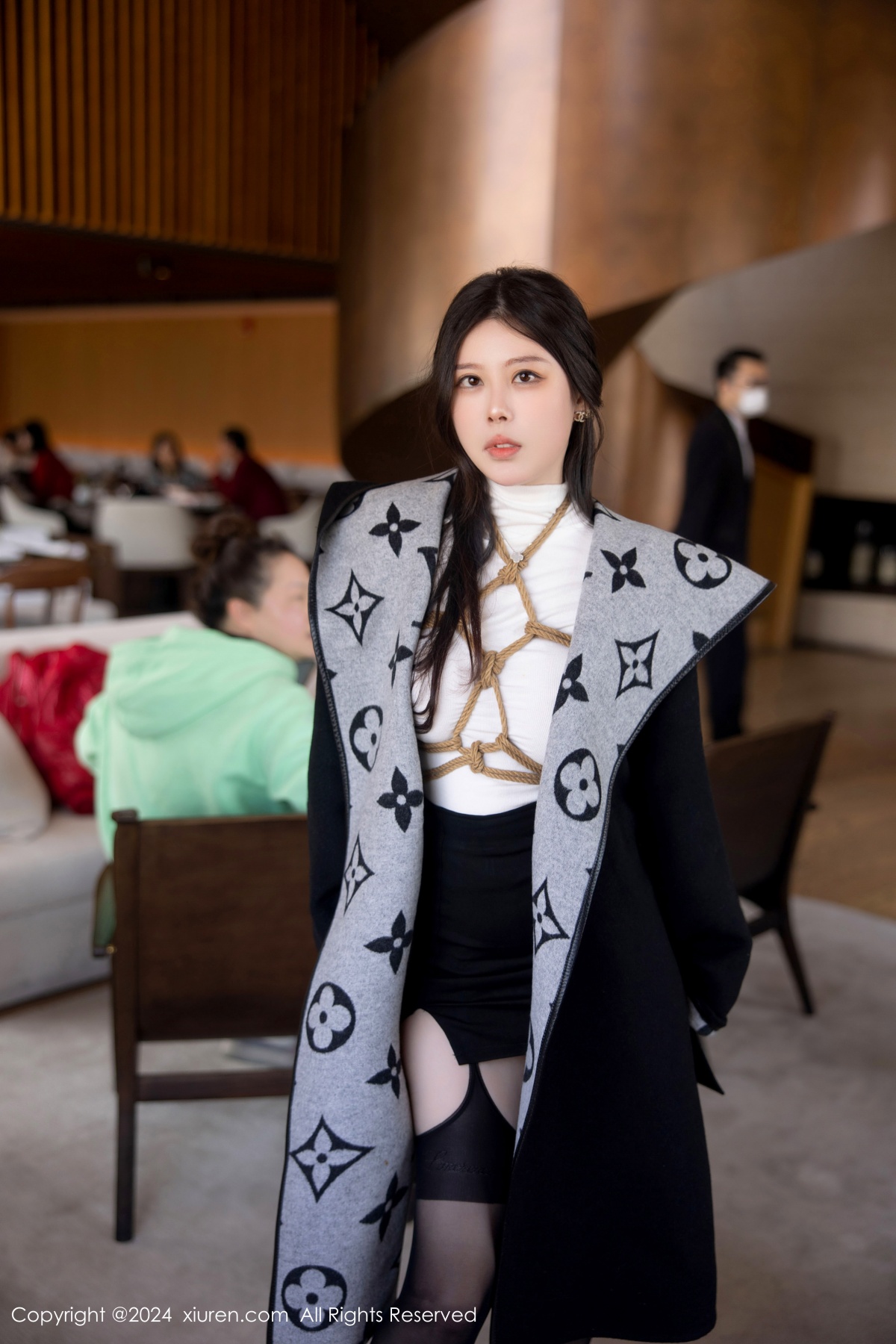 秀人 白茹雪abby [XIUREN] 2024.04.15 白茹雪 秀人套图 第3张