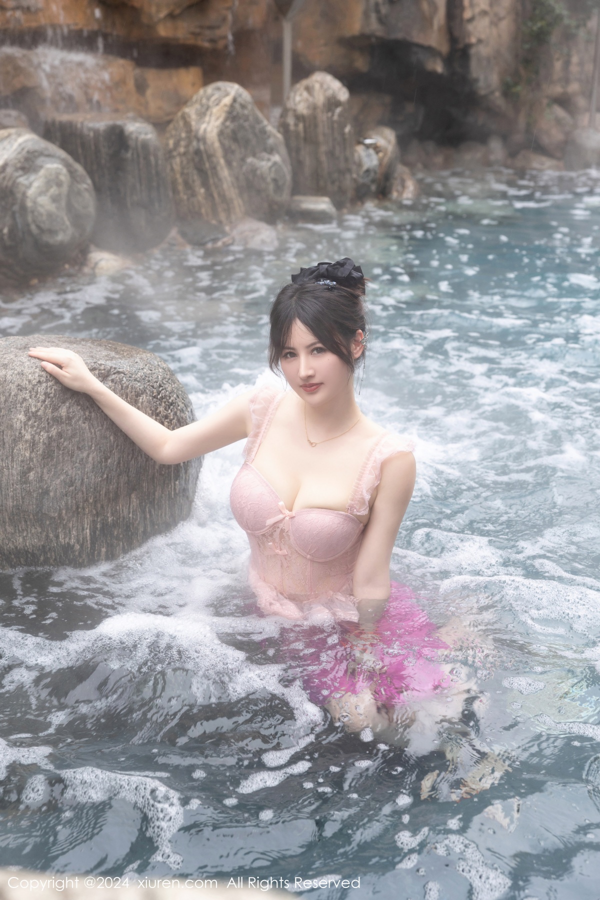 秀人 [XIUREN] 2024.01.30 诗诗kiki 秀人套图 第3张