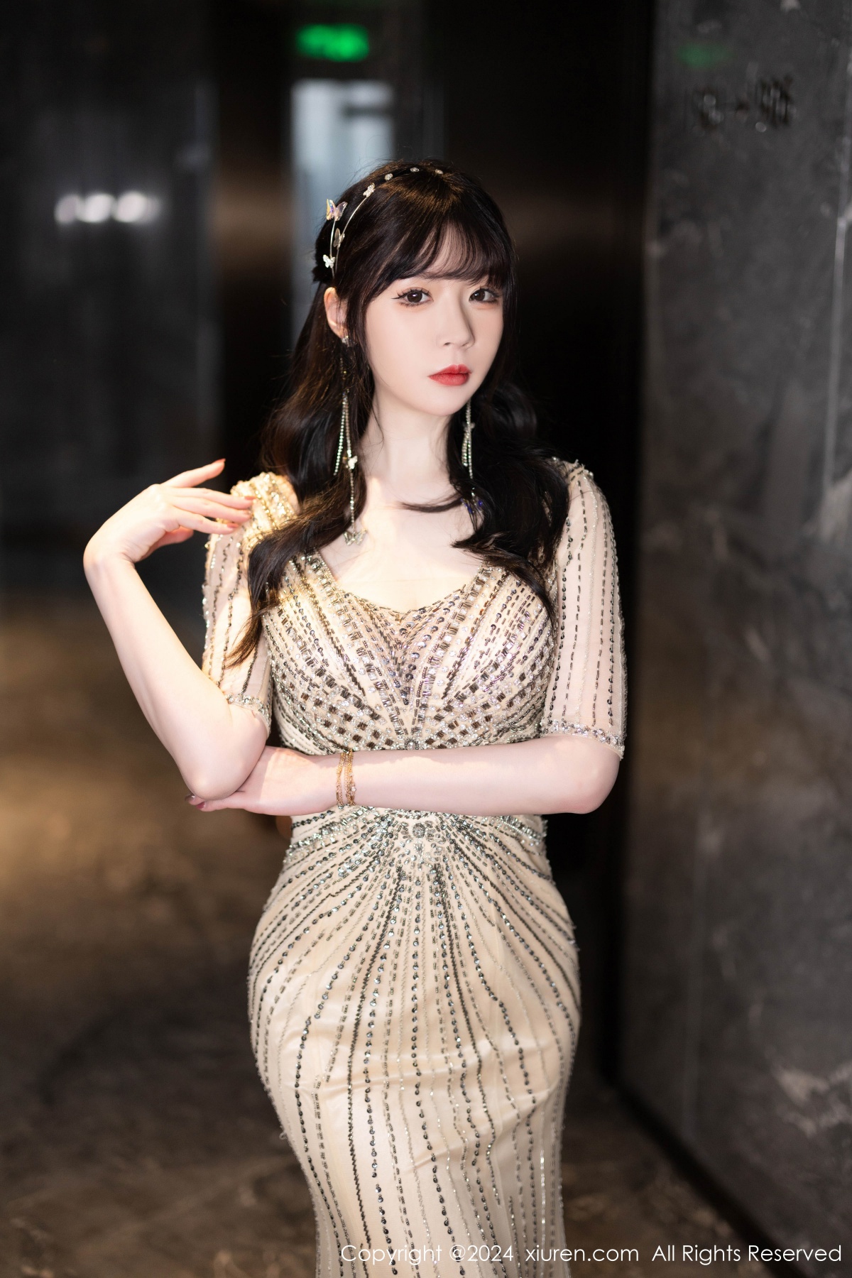 秀人 [XIUREN] 2024.01.24 梦心玥 秀人套图 第3张