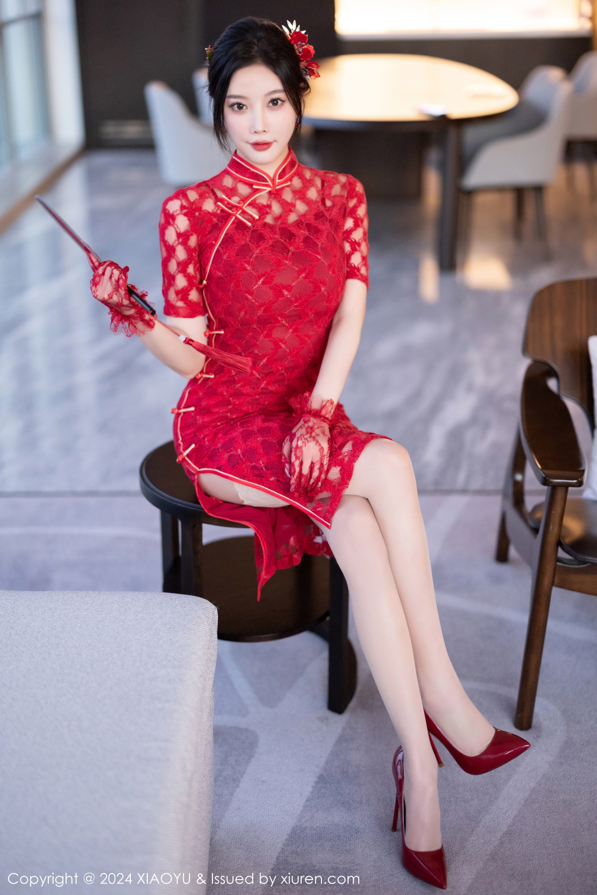 语画界 [XIAOYU] 2024.01.12 VOL.1184 杨晨晨Yome 秀人套图 第5张