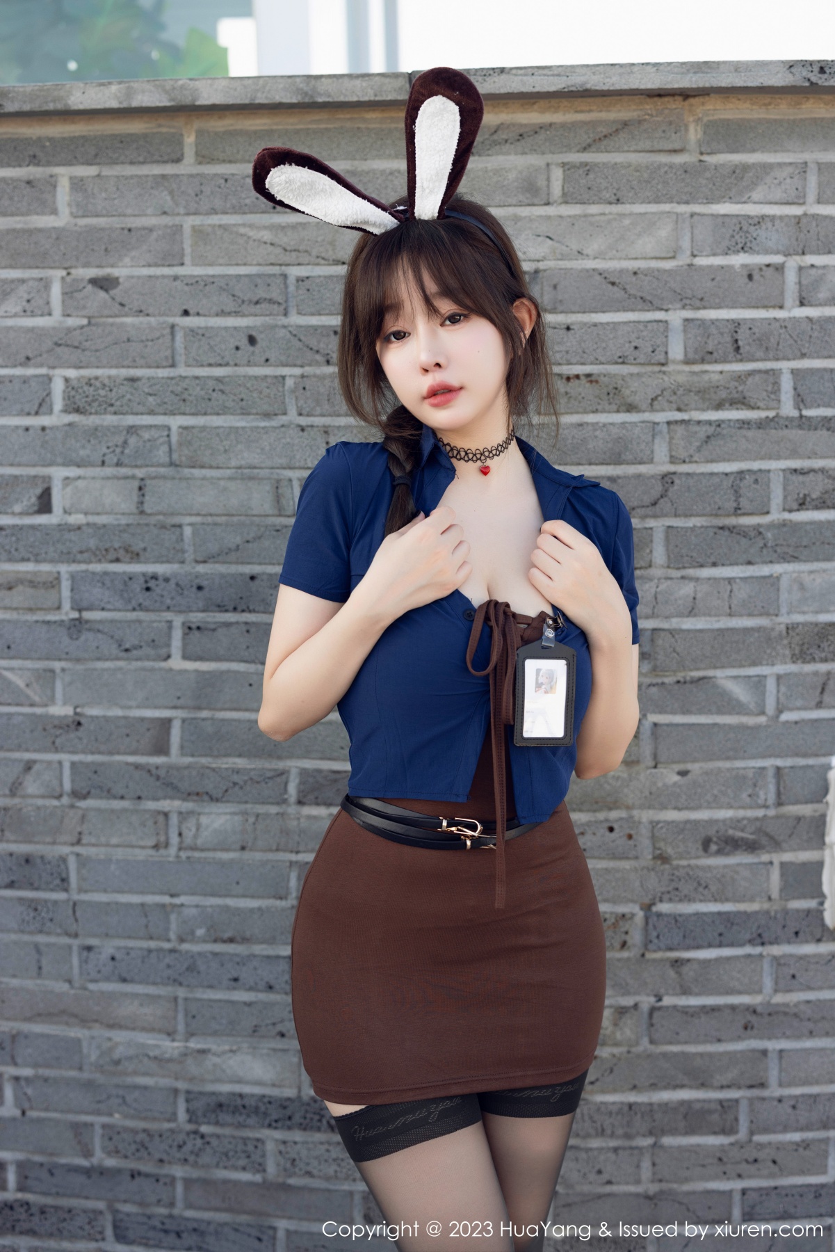 花漾show [HuaYang] 2023.12.01 VOL.555 王雨纯 秀人套图 第2张