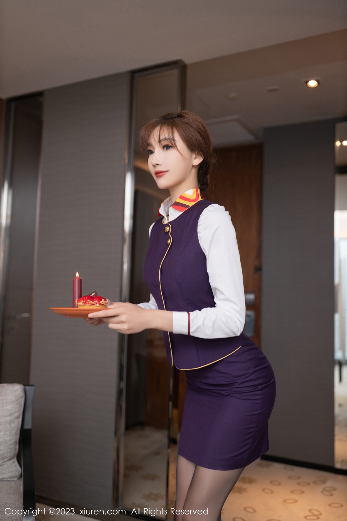 秀人 [XIUREN] 2023.08.17 陆萱萱 秀人套图 第2张