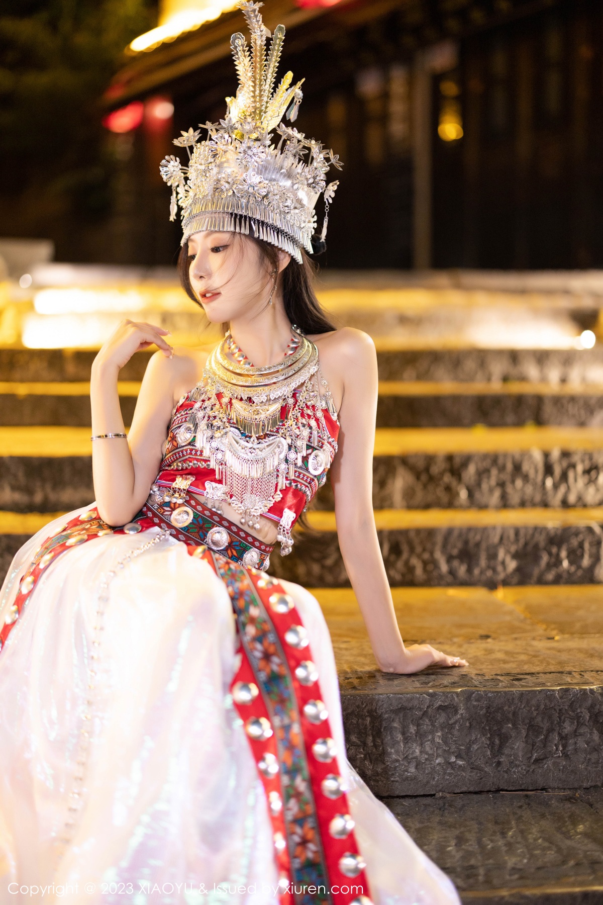 语画界 [XIAOYU] 2023.08.14 VOL.1091 王馨瑶yanni 秀人套图 第4张
