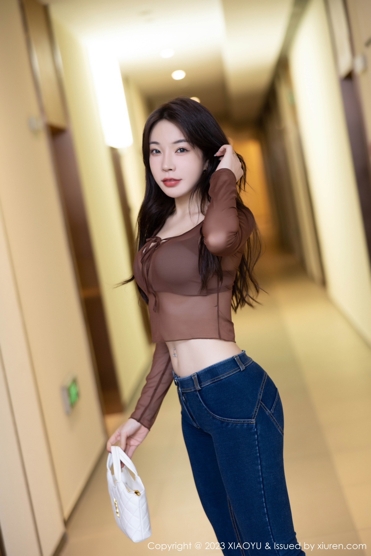 语画界 [XIAOYU] 2023.06.25 VOL.1055 徐莉芝Booty 秀人套图 第5张