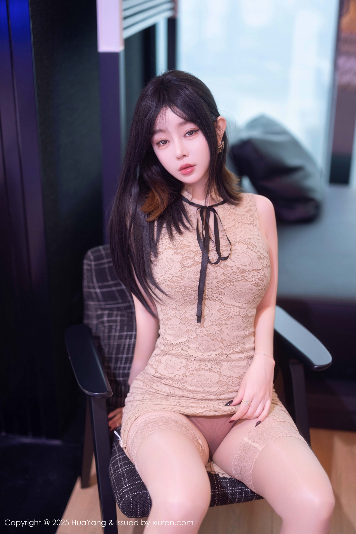 花漾show [HuaYang] 2025.02.14 VOL.632 王雨纯 秀人套图 第4张