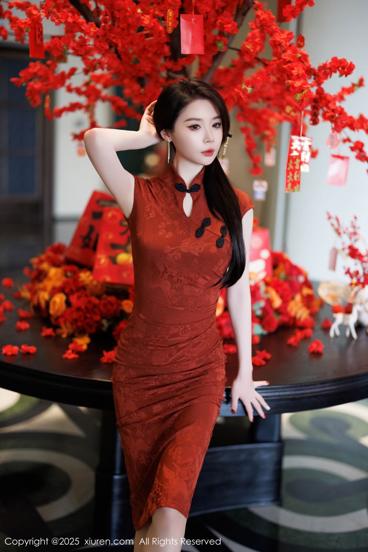 秀人 [XIUREN] 2025.01.24 梦心玥 秀人套图 第4张