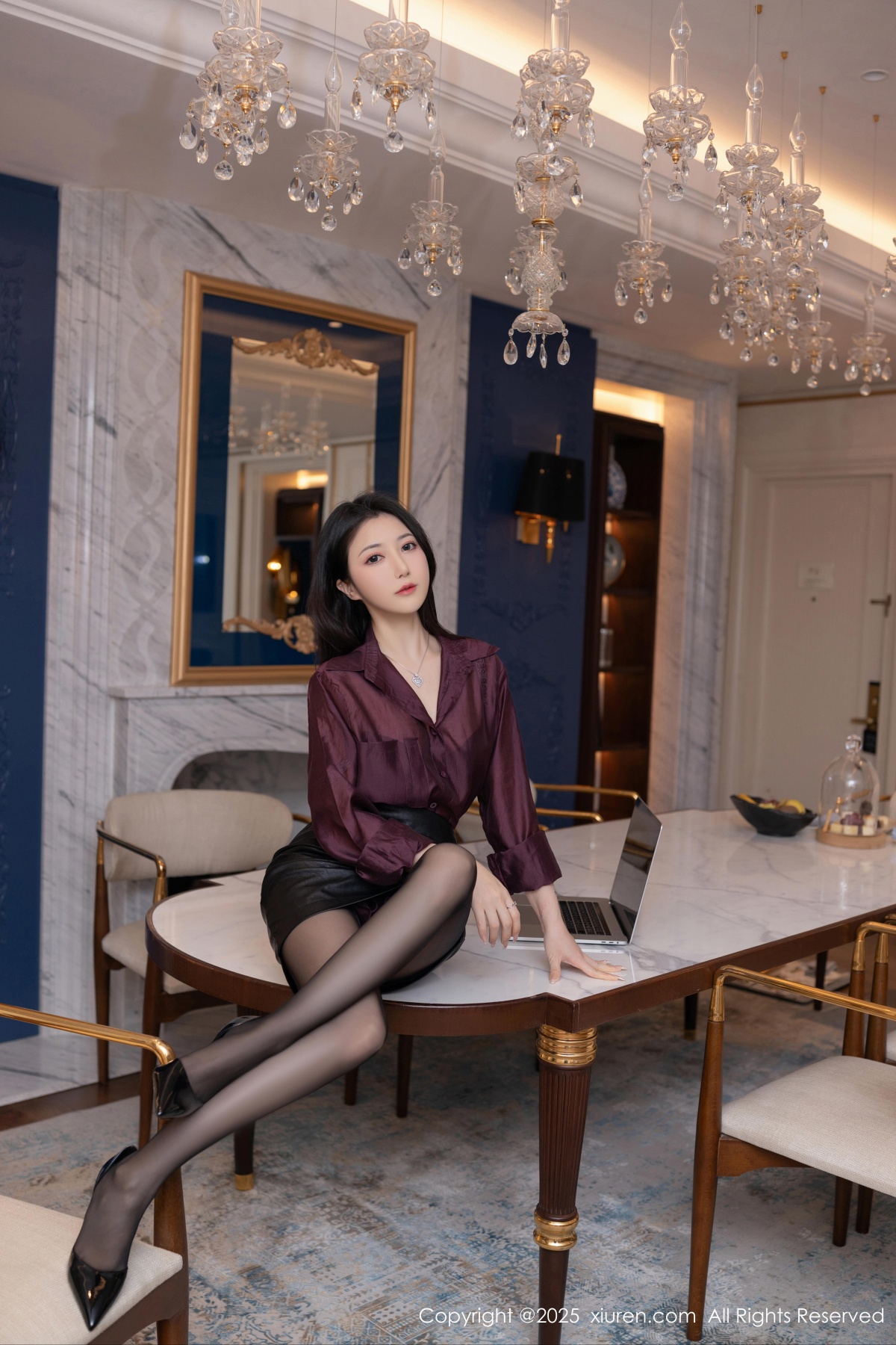 秀人 [XIUREN] 2025.01.10 鱼子酱Fish 秀人套图 第5张