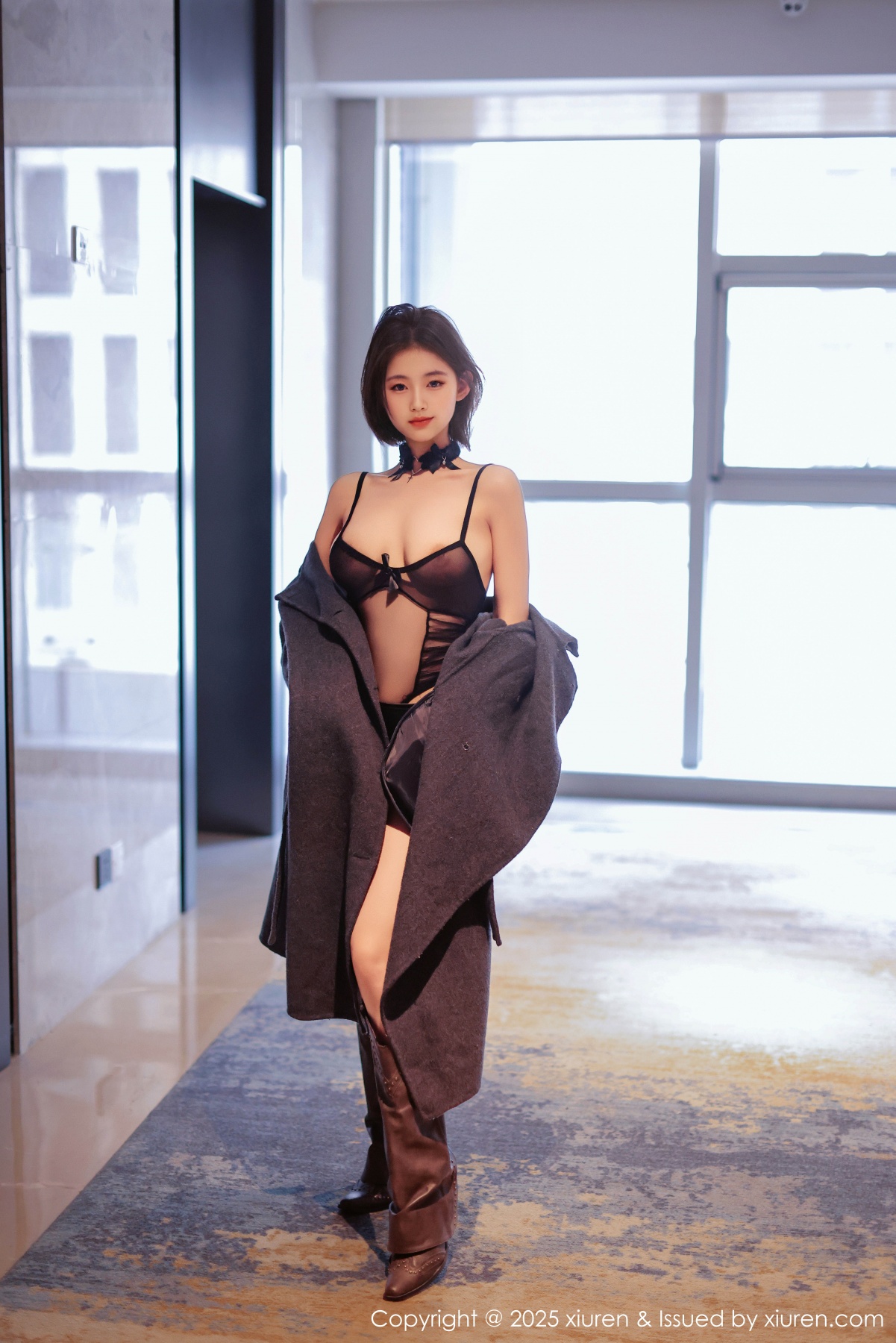 秀人 [XIUREN] 2025.01.08 小橘子orange 秀人套图 第3张